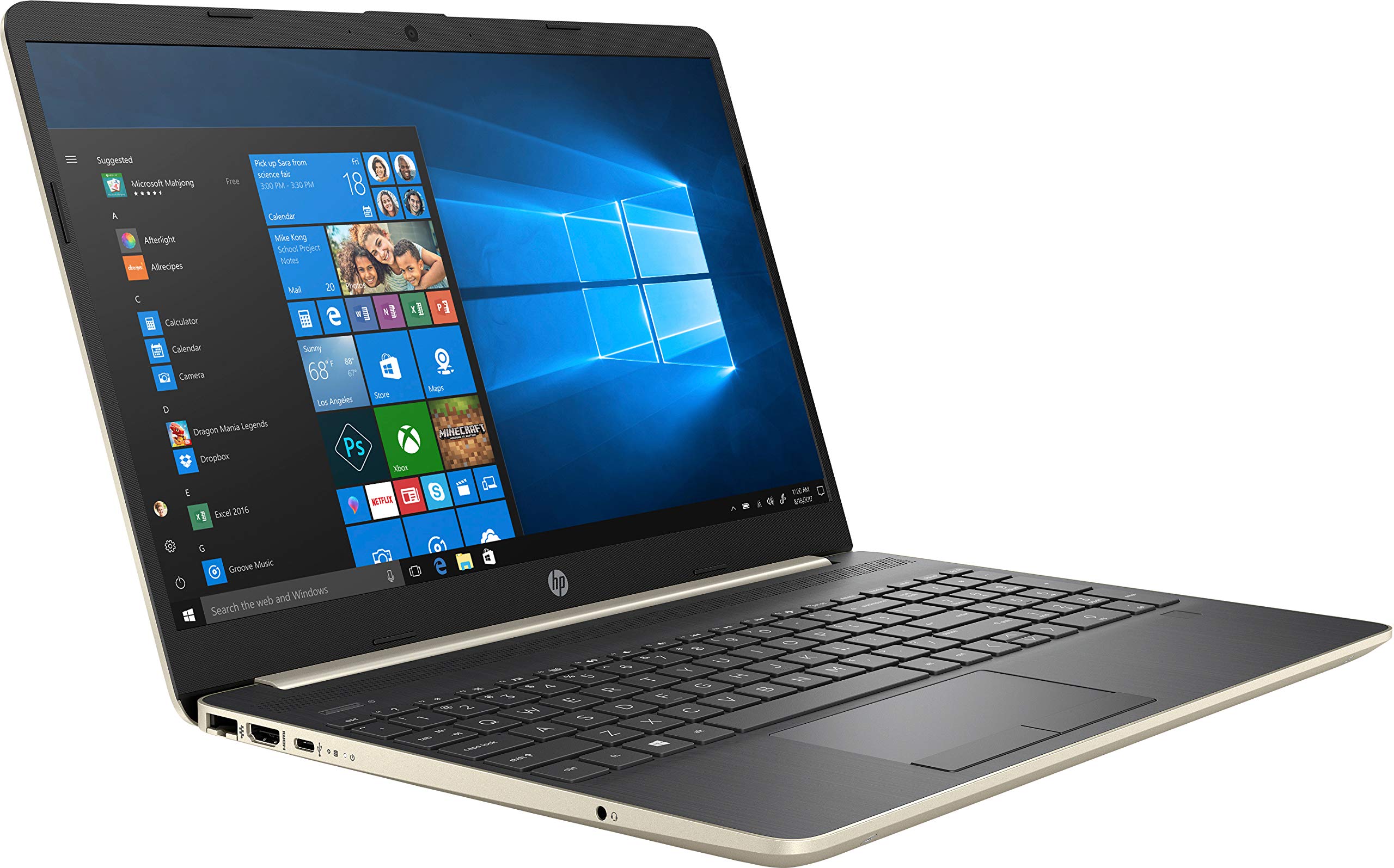 Hp Pavilion 2019 15.6 Hd Led Laptop Notebook Computer Pc, Intel I5 8265U, 8Gb Ddr4 Ram, 256Gb Pcie Nvme Ssd, Usb 3.1, Usb C, Blu