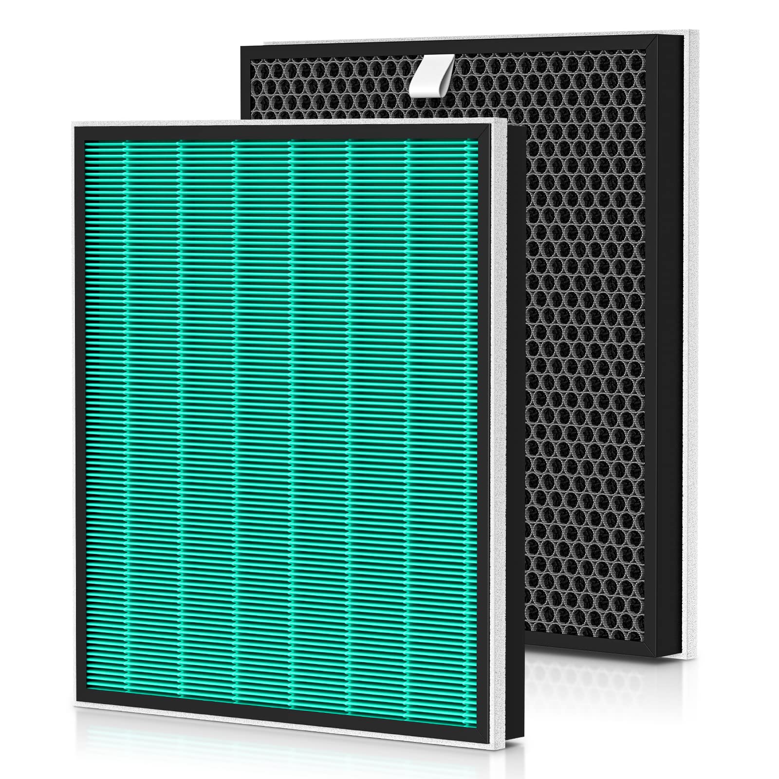 2 Pack 250/250S Replacement Filters For Coway Airmega Max2 250 250S Smart Air Purifier, Max 2 Green True Hepa And Activated Carb