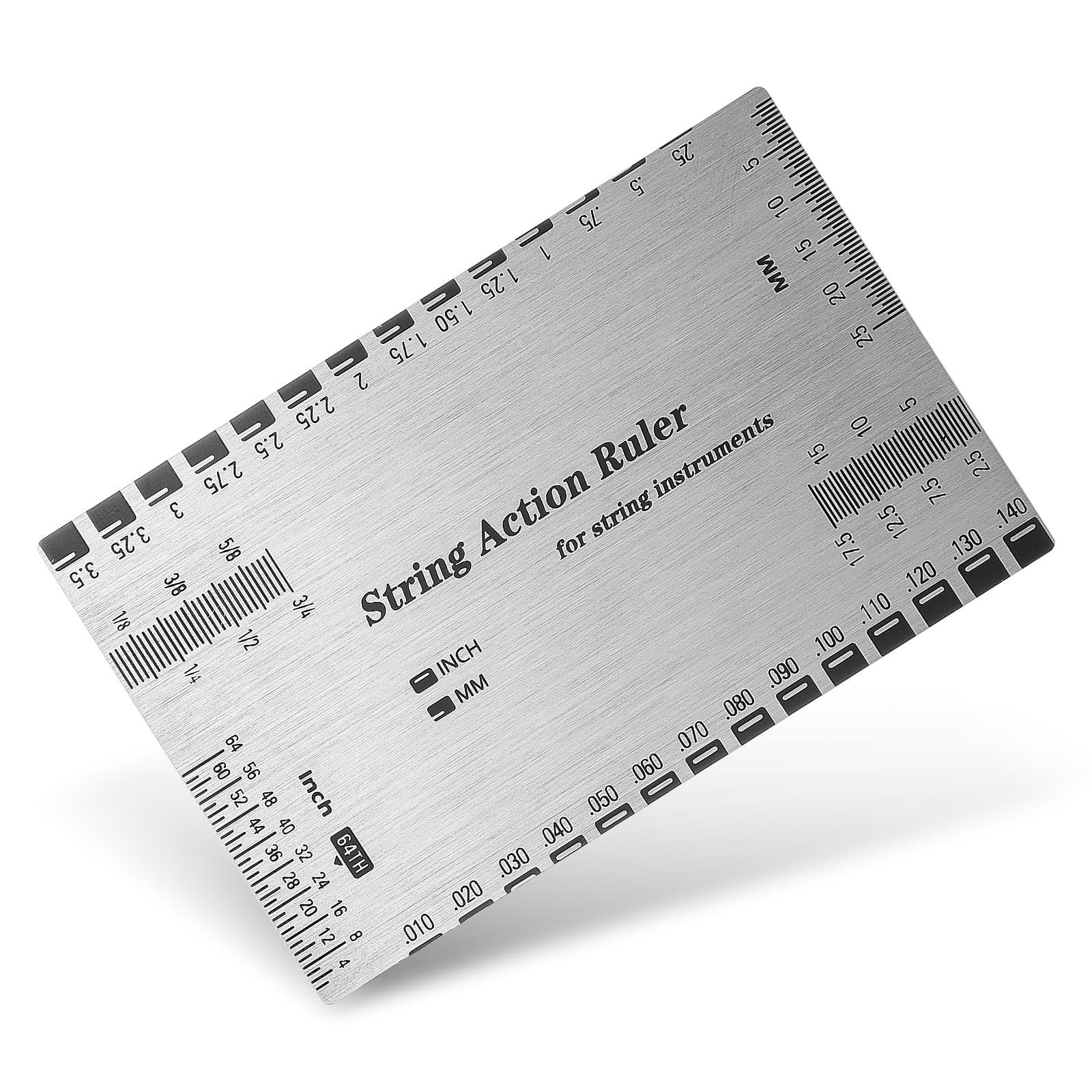 String Action Ruler Guitar Setup Ruler Guitar String Height Gauge String Action Gauge Ruler Guitar Height Gauge Guitar Setup Mea