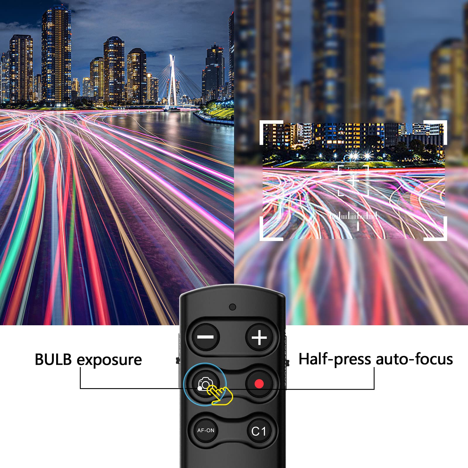 Aodelan Camera Remote Control Remote Shutter Commander For Sony Zv E10,Fx3,A1,A6100, A6400, A6600, A7C, A7 Iii, A7R Iii, A7R Iv,