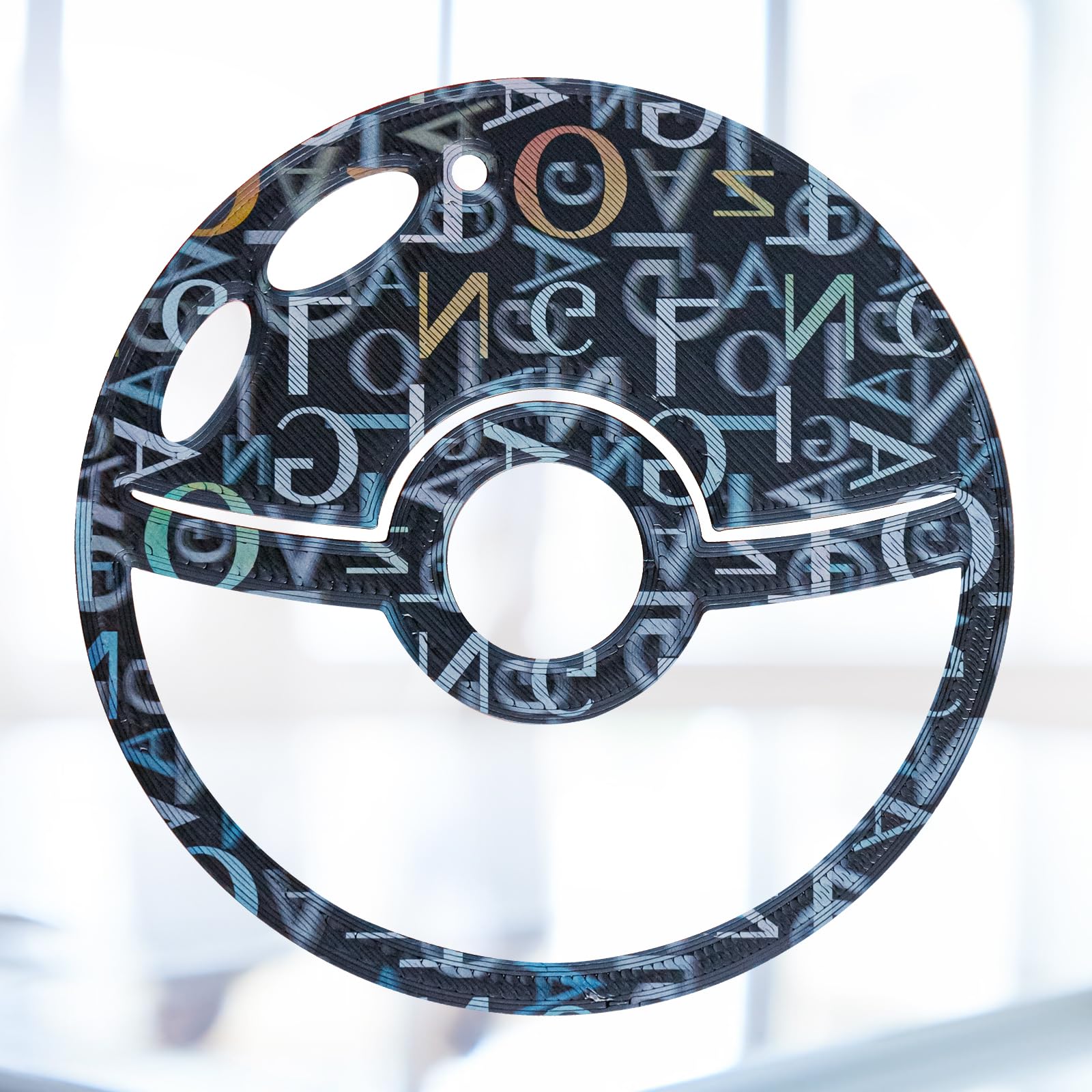 Ajoyib Pey (Numerals & Alphabet) 3D Printing Bed Adhesive Build Sheet Compatible With Bambu Lab A1 P1P X1C 257Mm