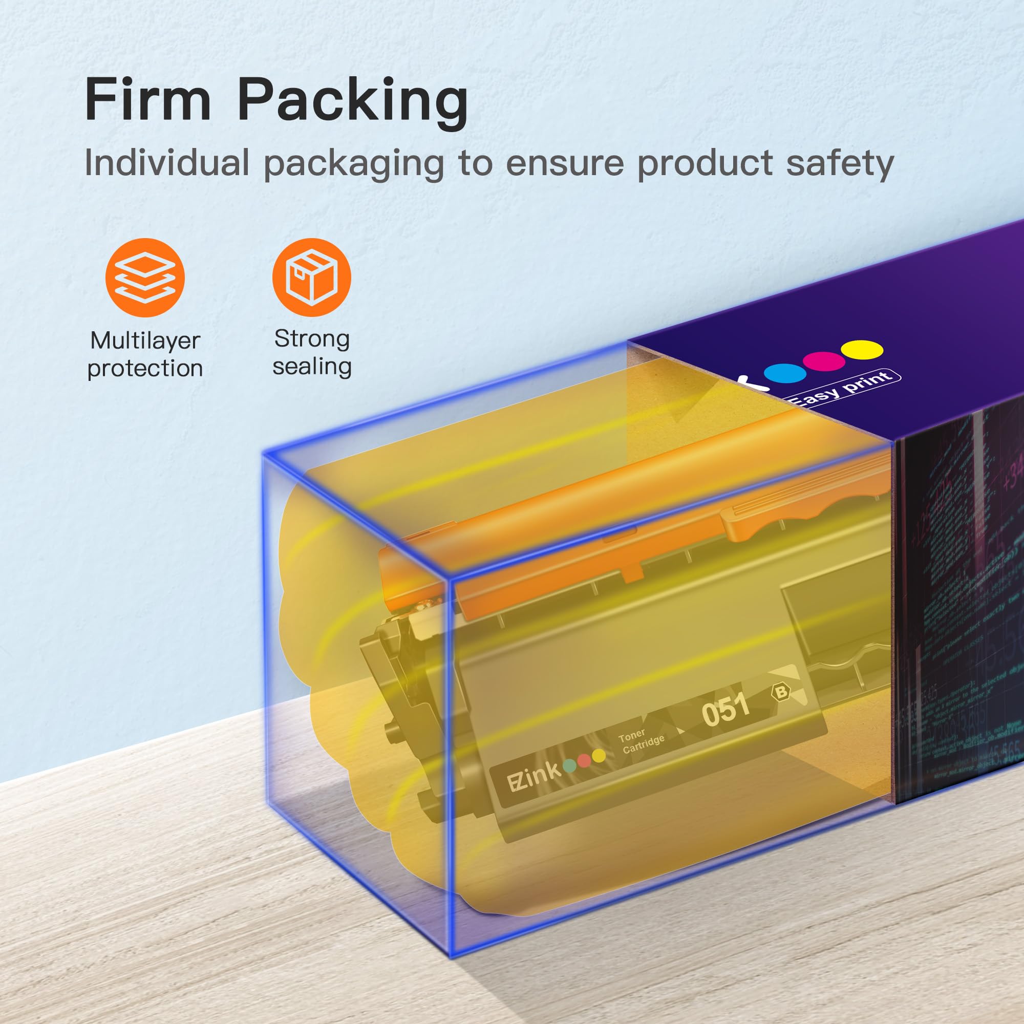 E Z Ink Compatible Toner Cartridges Replacement For Canon 051Toner To Use With Canon Imageclass Mf263Dn Mf264Dw Mf266Dw Mf267Dw