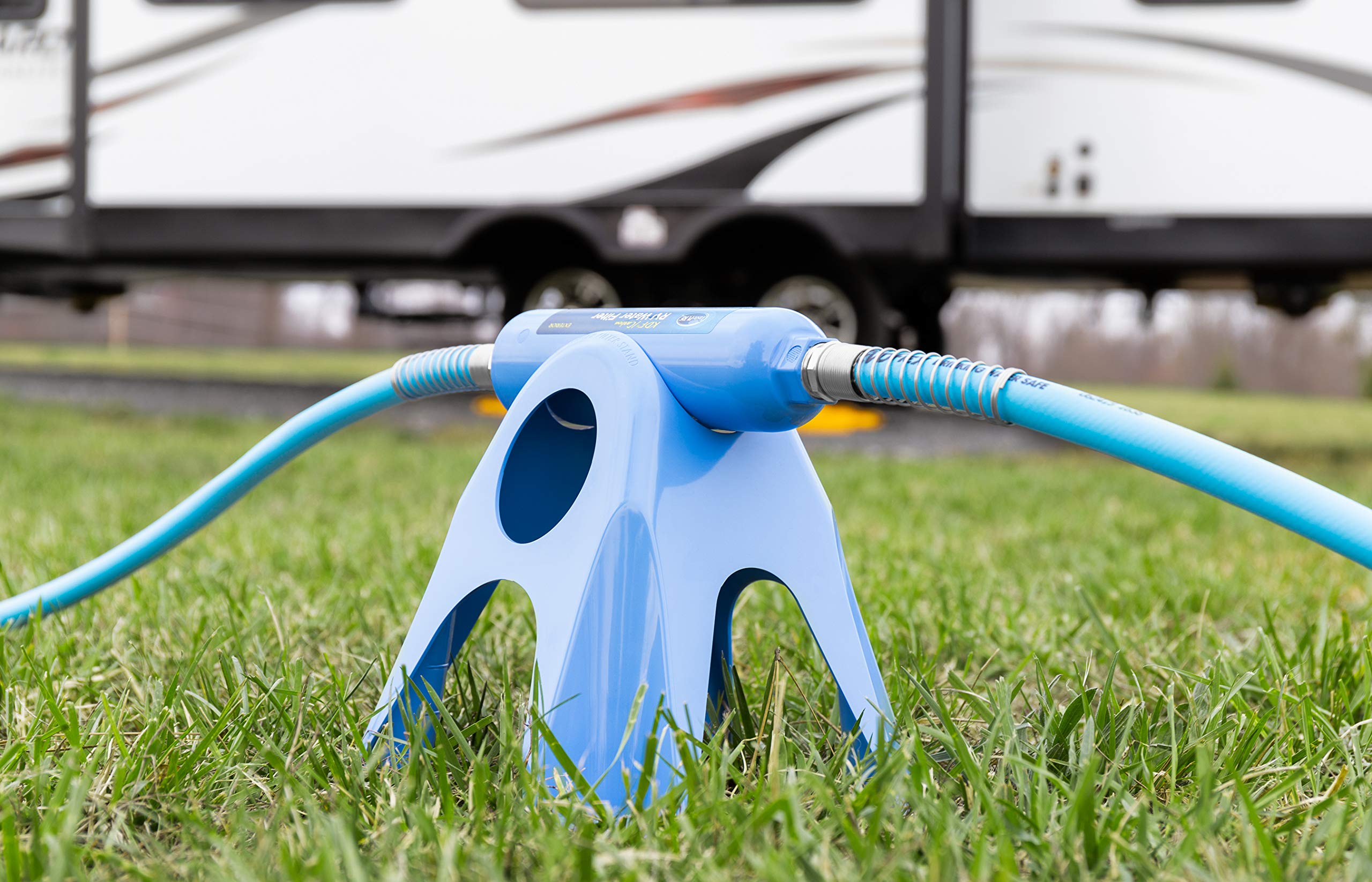 Camco Evoflex 75-Ft Water Hose - Rv Drinking Water Hose Contains No Lead, No Bpa & No Phthalate - Flexible Design W/Stainless St,WBAUVB09LR9LJSW