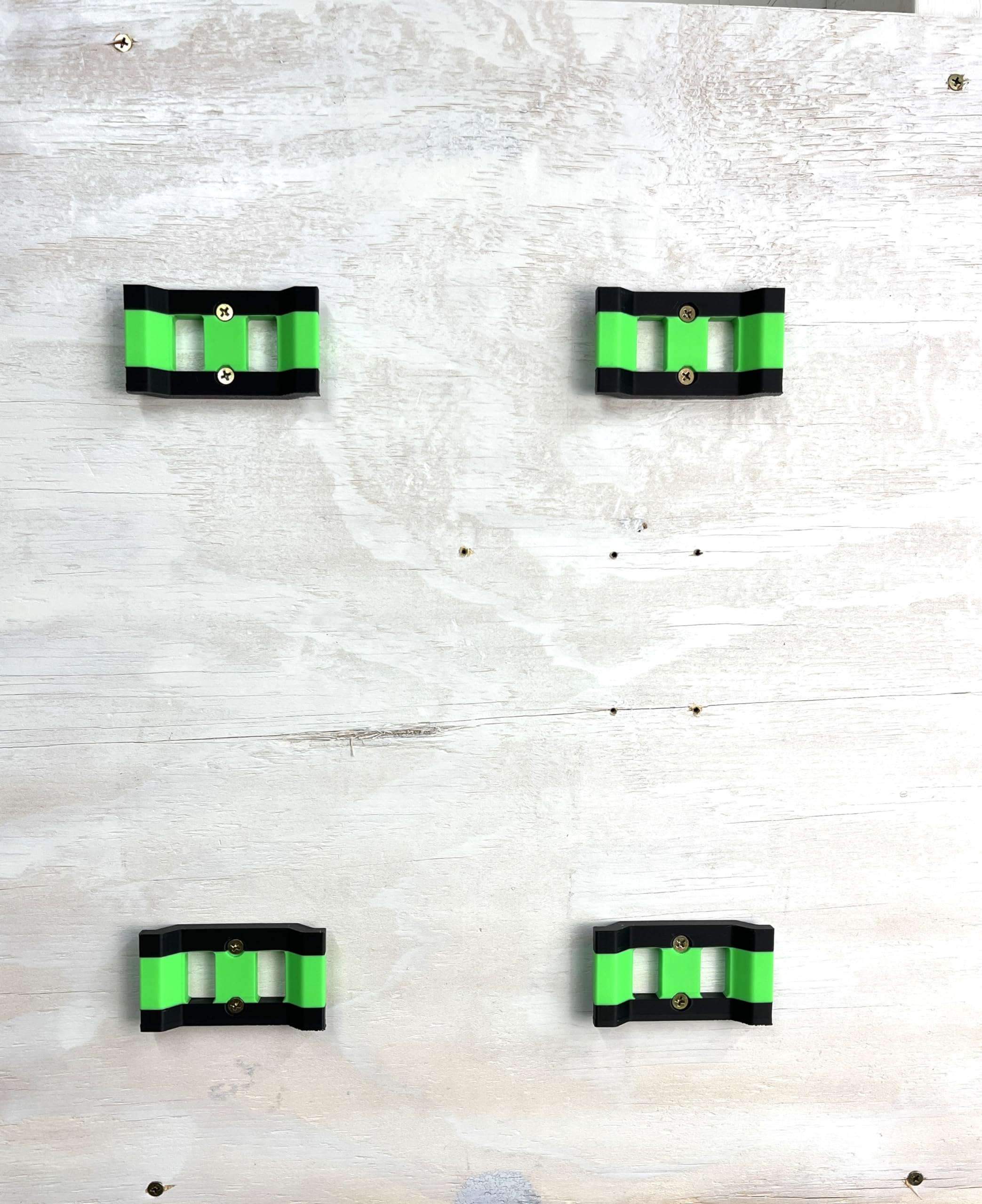 Proteus Mounts - Battery Mounts For Ego 56V - 4-Pack - Wall Mount Or Under Shelf Mount - Made In The Usa