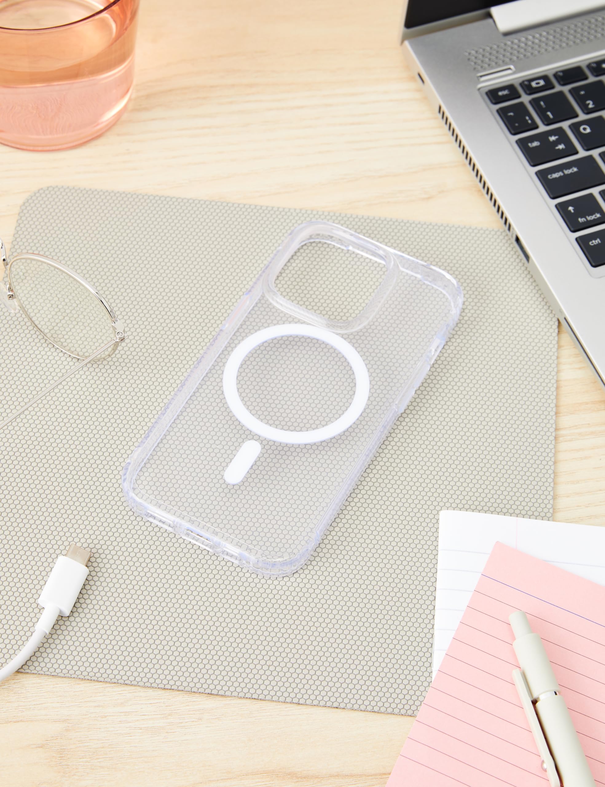 Tech21 Iphone 14 Pro Evo Clear Compatible With Magsafe - Scratch-Resistant, Shock-Absorbing Clear Phone Case With 12Ft Multi-Dro