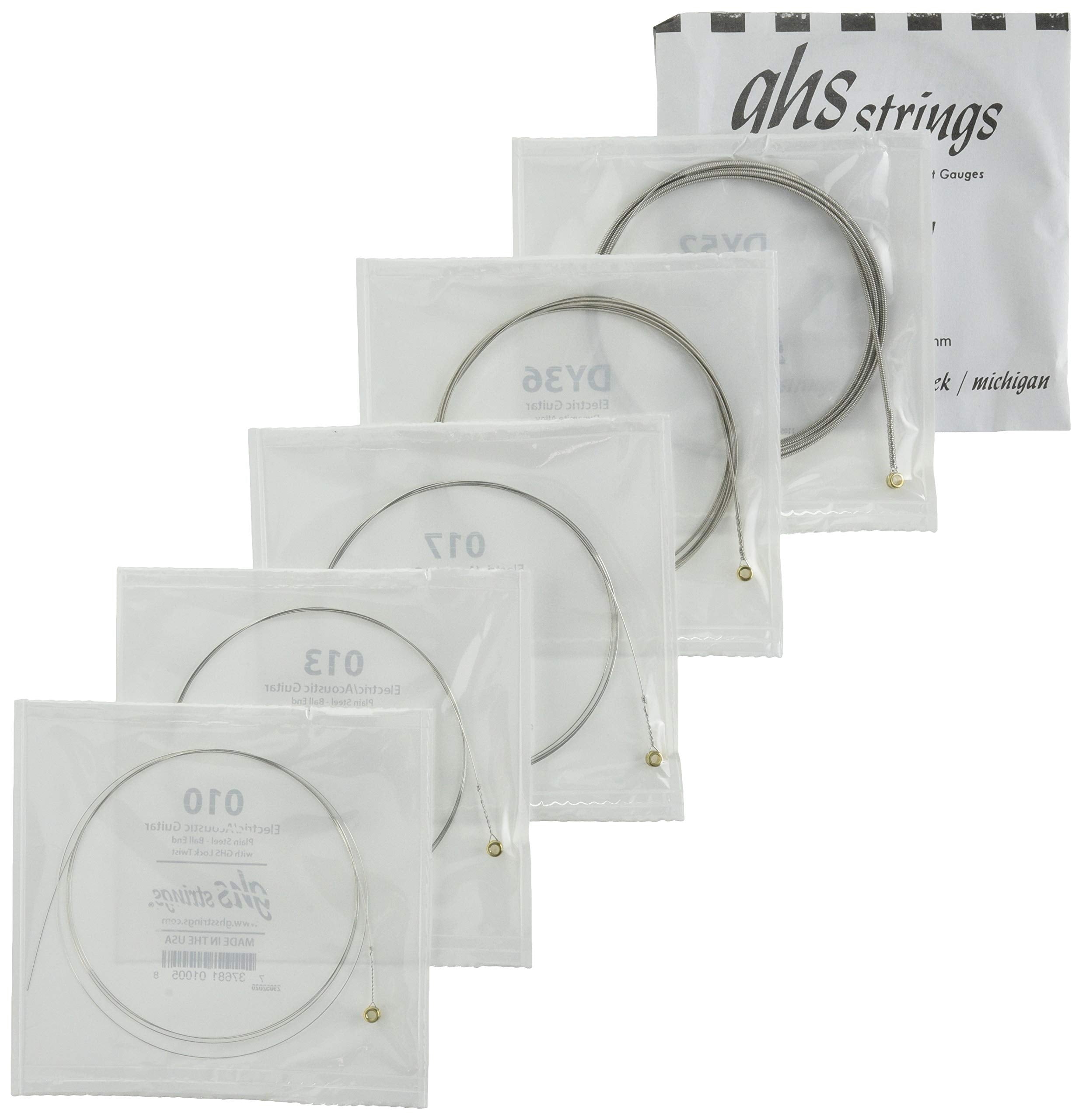 Ghs Strings Gbzw Boomers, Nickel-Plated Electric Guitar Strings, Heavyweight (.010-.060)