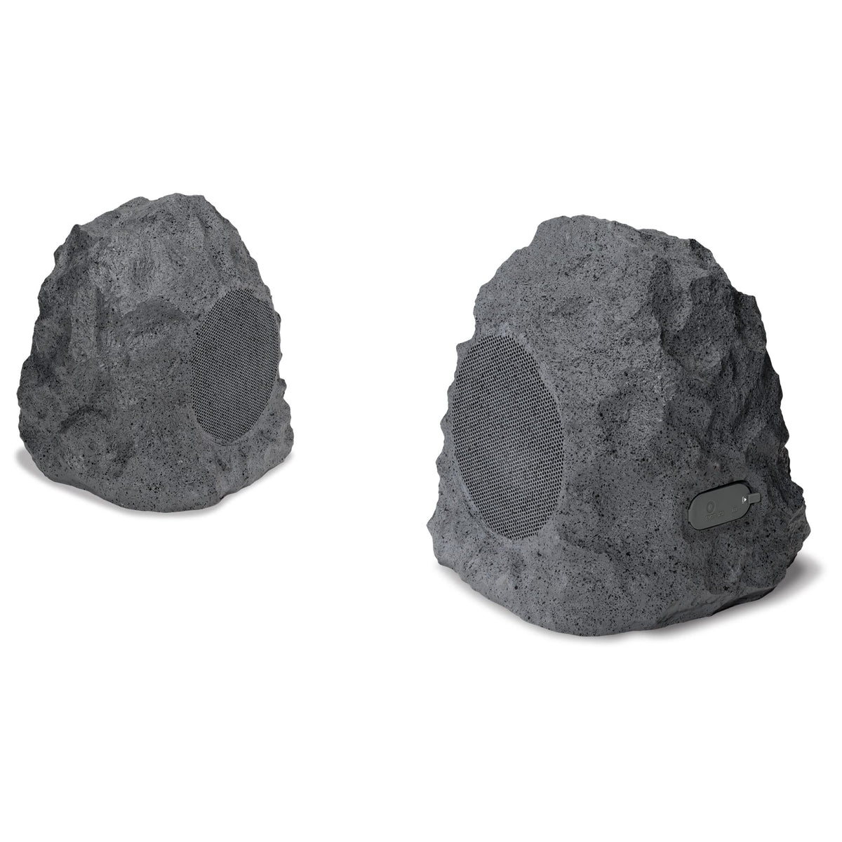 Ilive Outdoor Rock Speaker Pair   Wireless Waterproof Bluetooth Speakers For Patio, Garden, Built For All Seasons With Rechargea