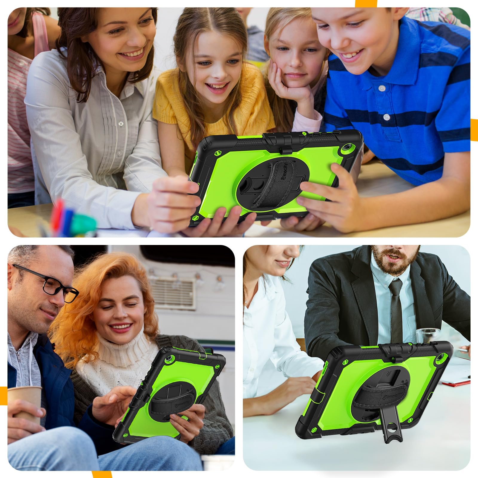 Timecity Case For Samsung Galaxy Tab S6 Lite 10.4   2024/2022/2020 (Sm-P620/P610/P613/P615), Durable Sturdy Protective Case Wi