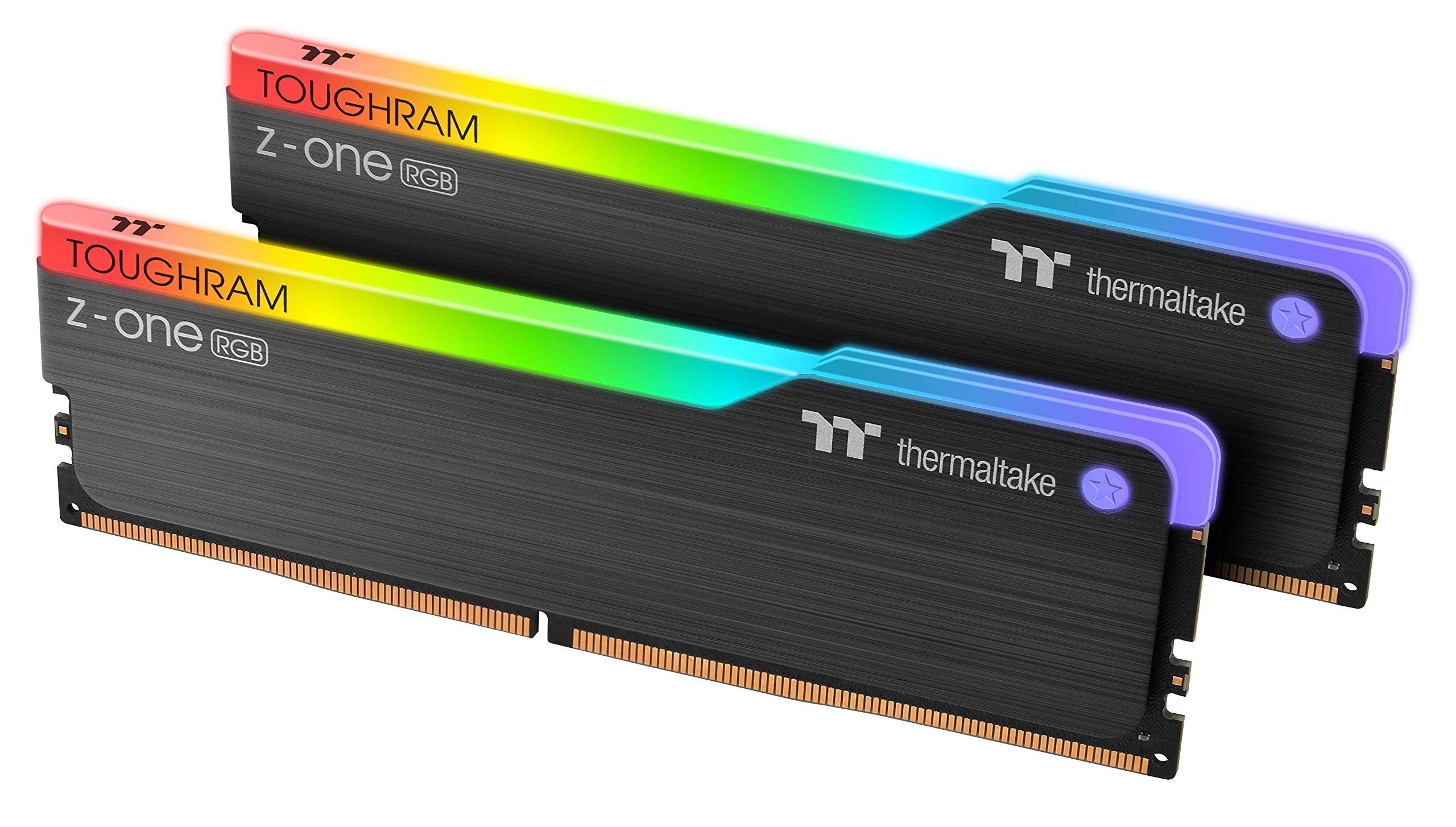 Thermaltake TOUGHRAM Z-ONE RGB DDR4 3600MHz 16GB (8GB x 2) 16.8 Million Color RGB Alexa/Razer Chroma/5V Motherboard Syncable RGB