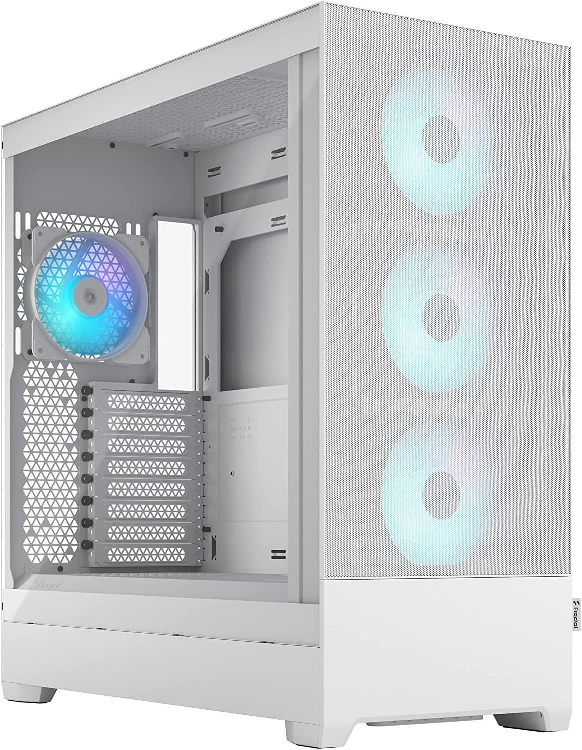 Fractal Design Pop Xl Air Rgb White Tempered Glass Clear Tint E Atx Computer Case   (Fd C Por1X 01)