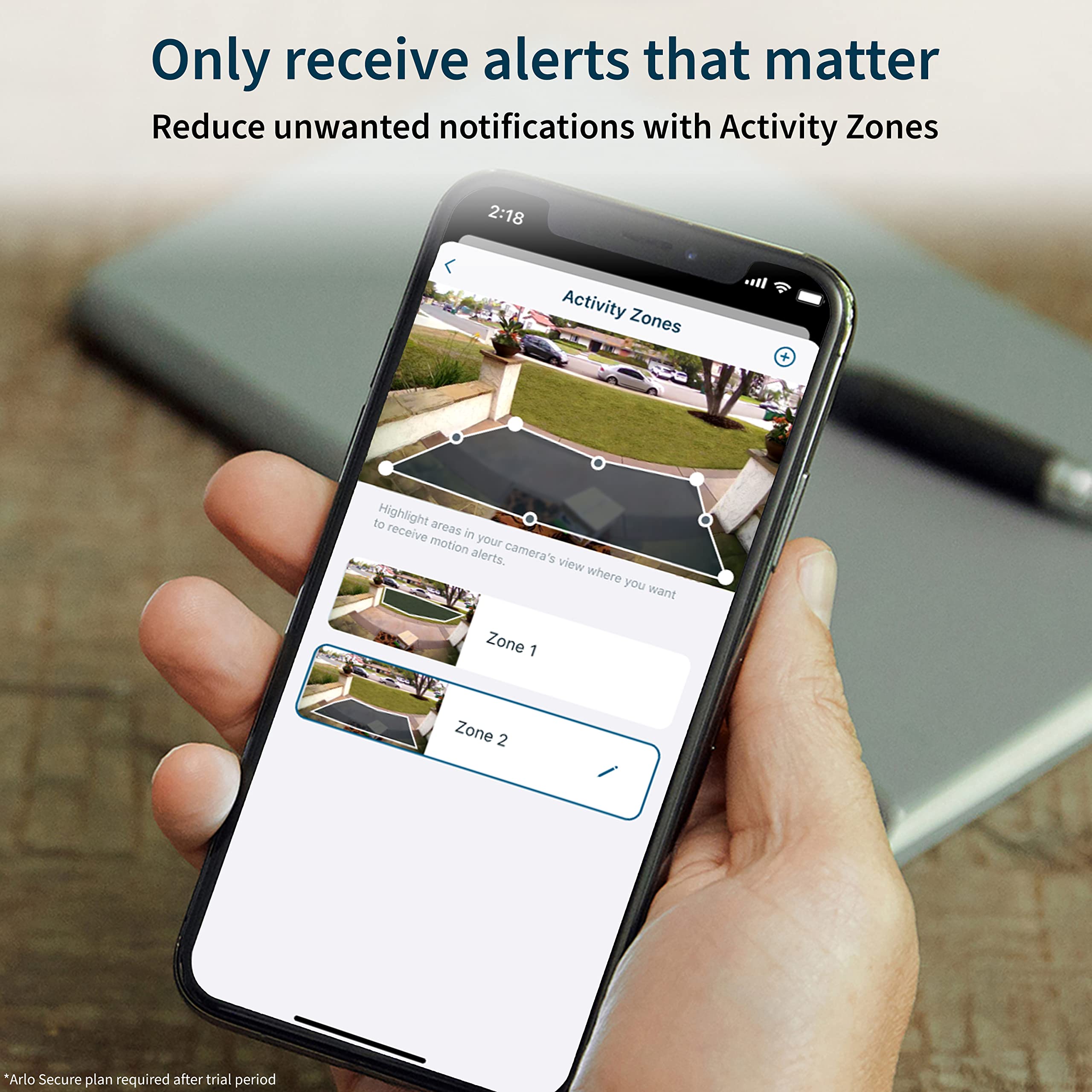 Arlo Pro 4 Spotlight Camera - 3 Pack - Wireless Security, 2K Video & Hdr, Color Night Vision, 2 Way Audio, Wire-Free, Direct To