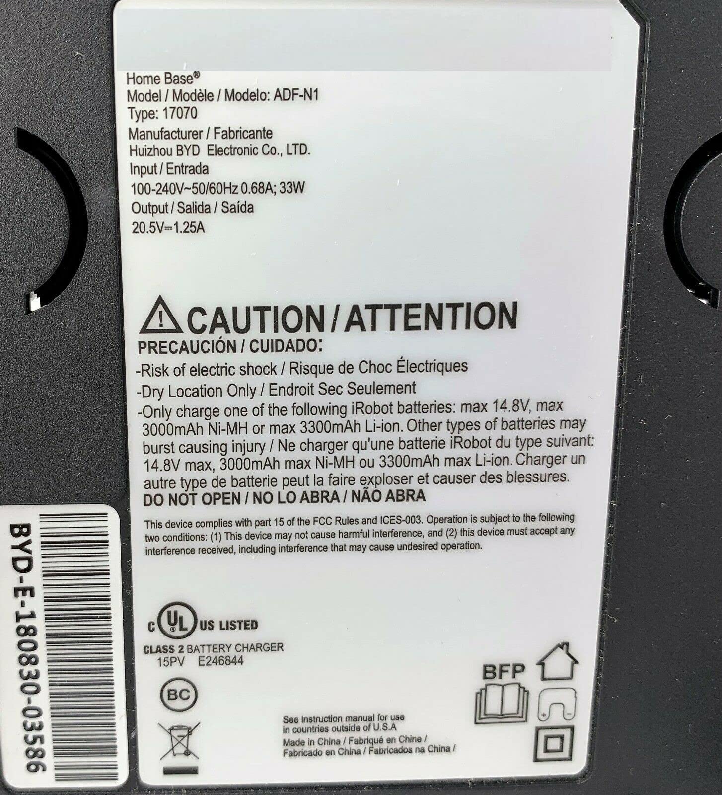 Casino187 Authentic Oem Charging Dock Home Base For Roomba 500/600 I1 I3 I4 I5 I6 I7 I8 Charger Adf N1