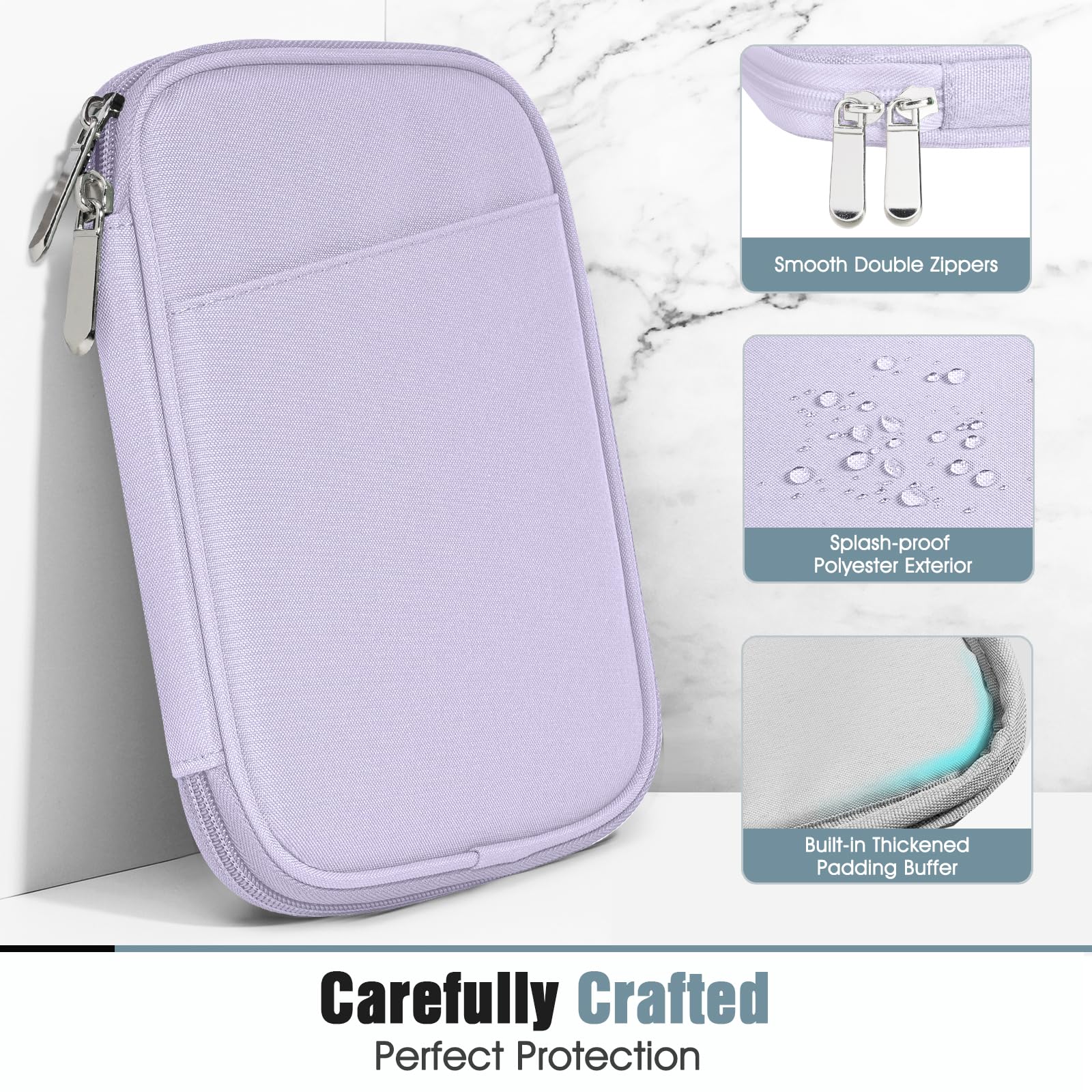 Timovo 6 7 Inch Tablet Sleeve For All New Kindle 2022/10Th Gen 2019 /Kindle Paperwhite 11Th Gen 2021/Kindle Oasis E Reader, Prot