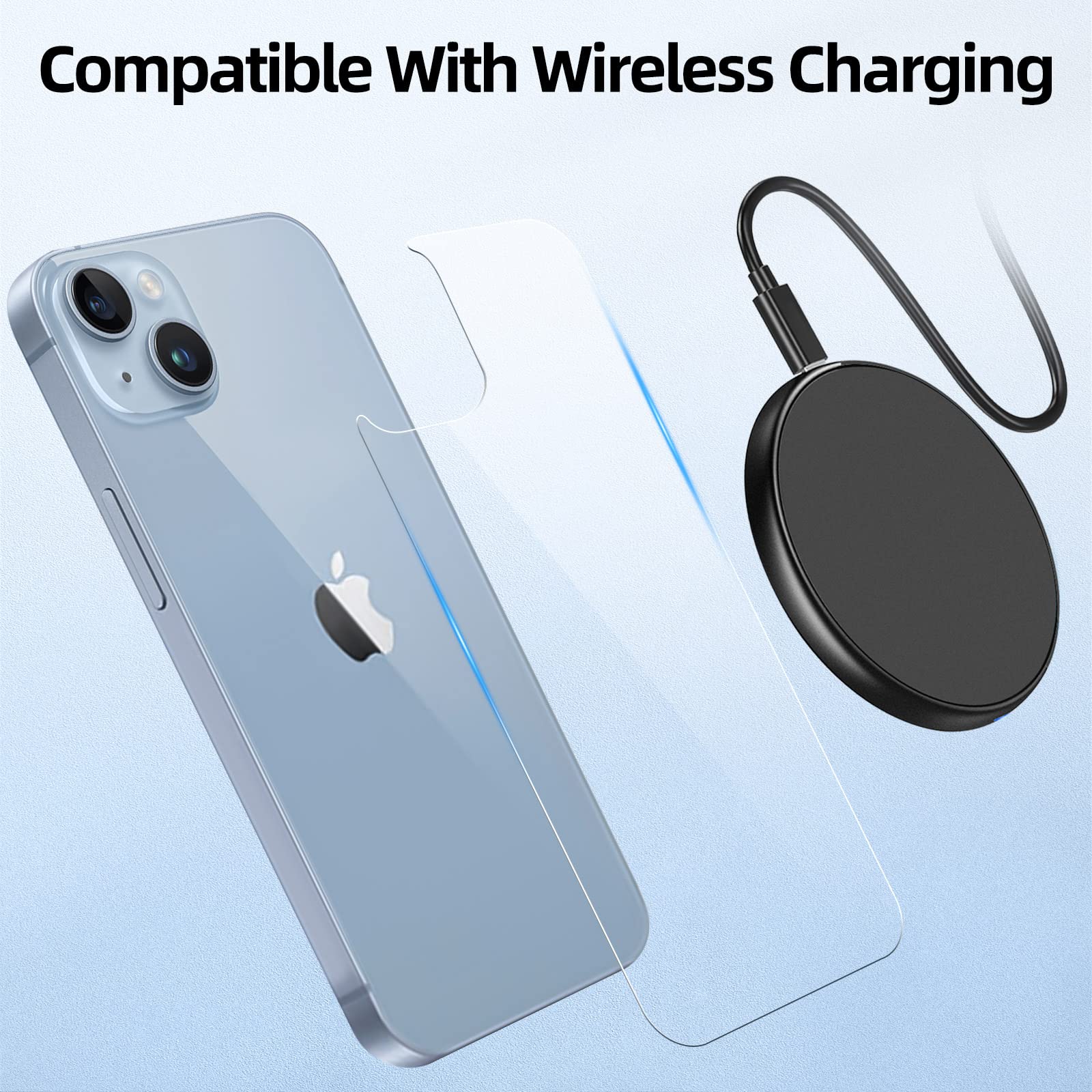 Duolamila [3 Pack] Screen Protector For Iphone 14 Plus,Iphone 14 Plus Camera Protector, Iphone 14 Plus Front And Back Screen Pro