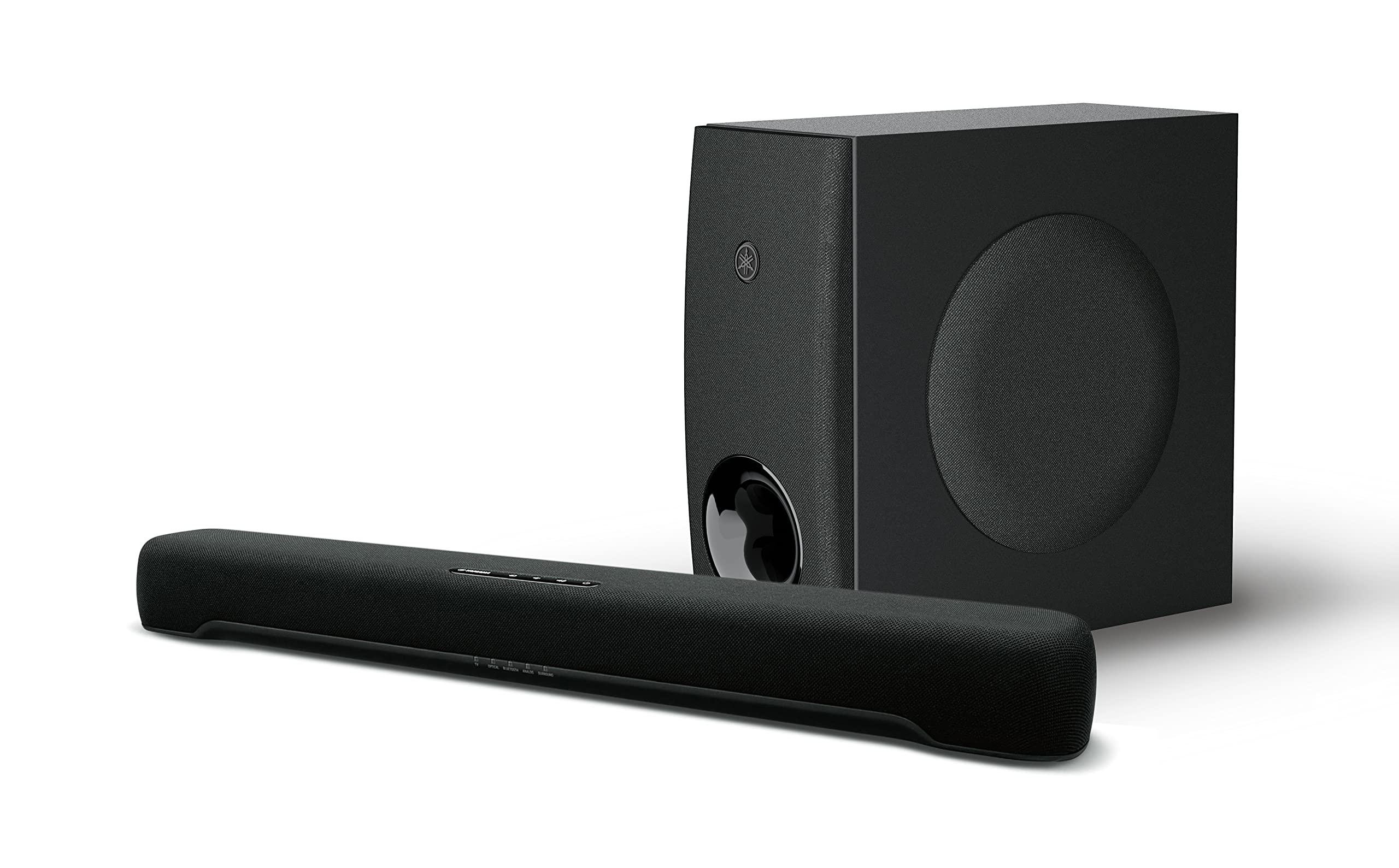 Yamaha Sr C30A Compact Sound Bar With Wireless Subwoofer And Bluetooth, Black