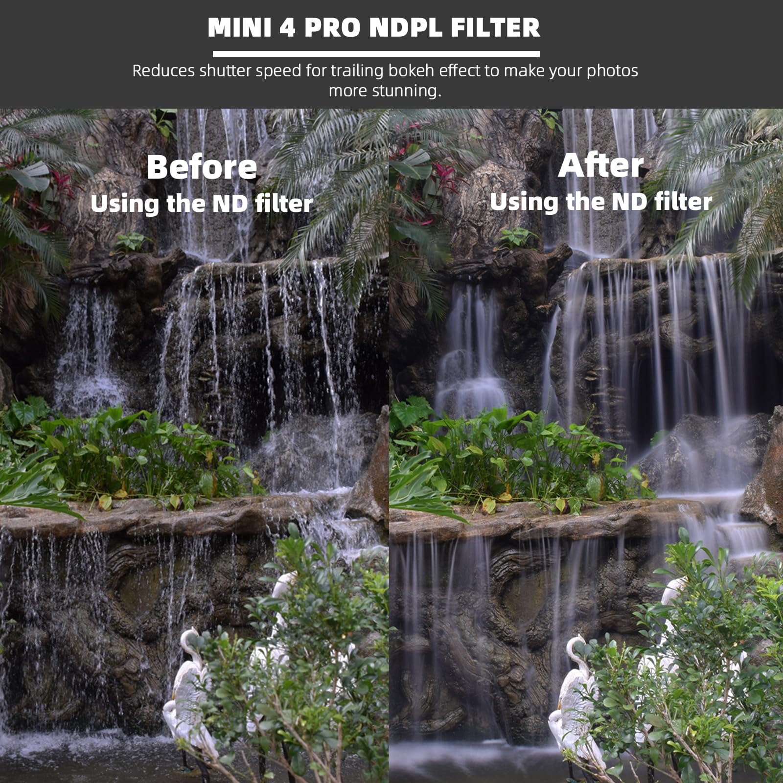 Brdrc Mini 4 Pro Filters Set Accessories, 6 Pack Cpl, Nd8/Pl, Nd16/Pl, Nd32/Pl, Nd64/Pl, Nd128/Pl Neutral Density Filter Compati