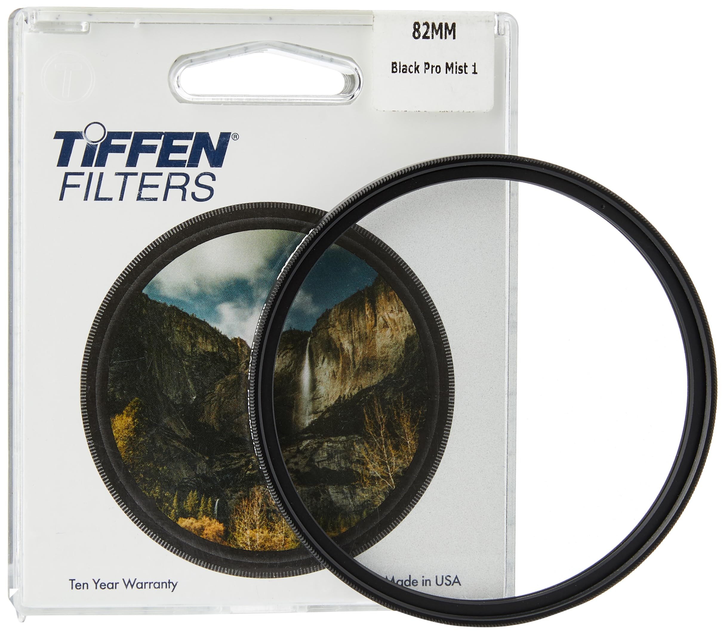 Tiffen 82Bpm1 82Mm Black Pro Mist 1 Diffusion Camera Filter