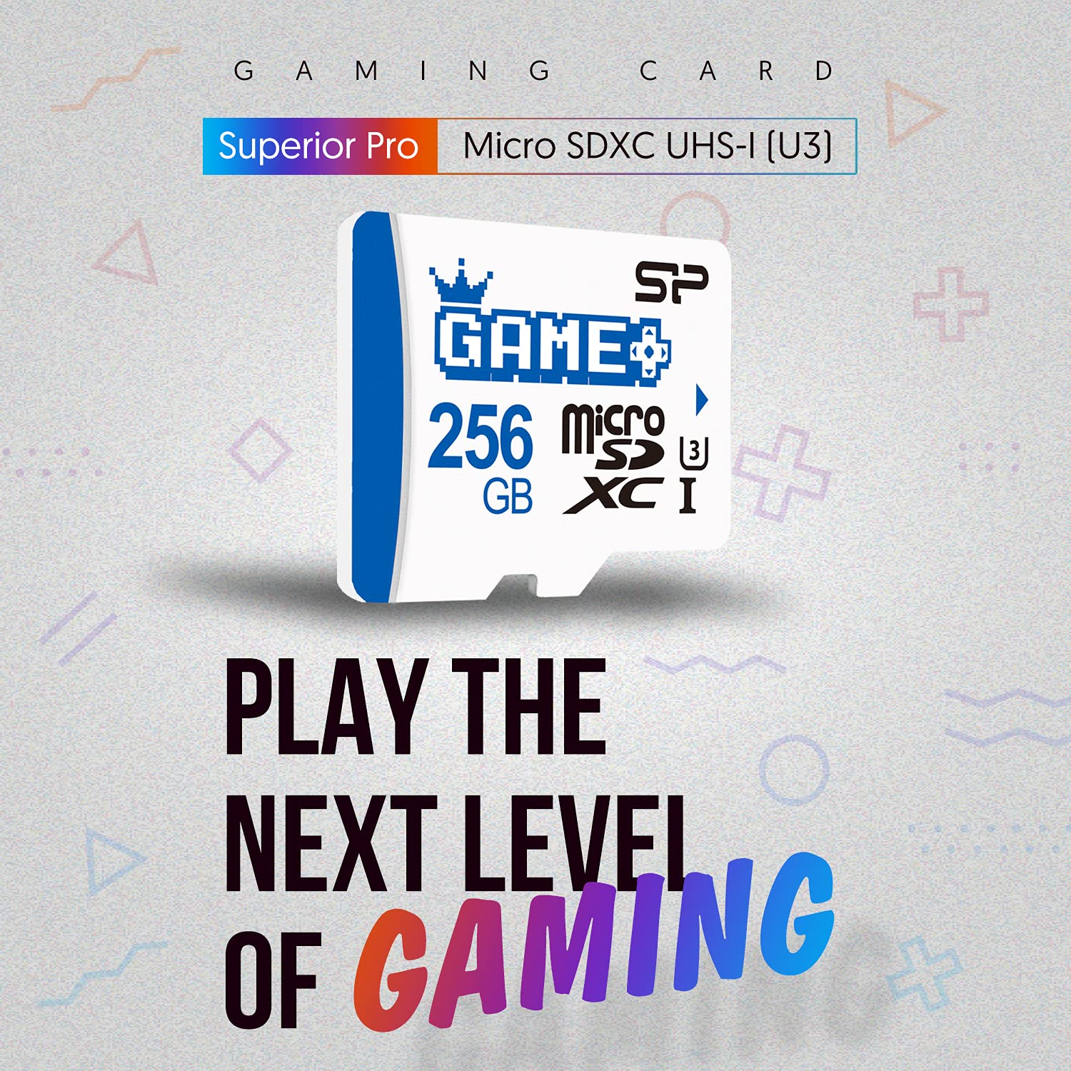 Silicon Power 256Gb Sdxc Micro Sd Card Gaming Memory Card With Adapter Compatible With Nintendo-Switch