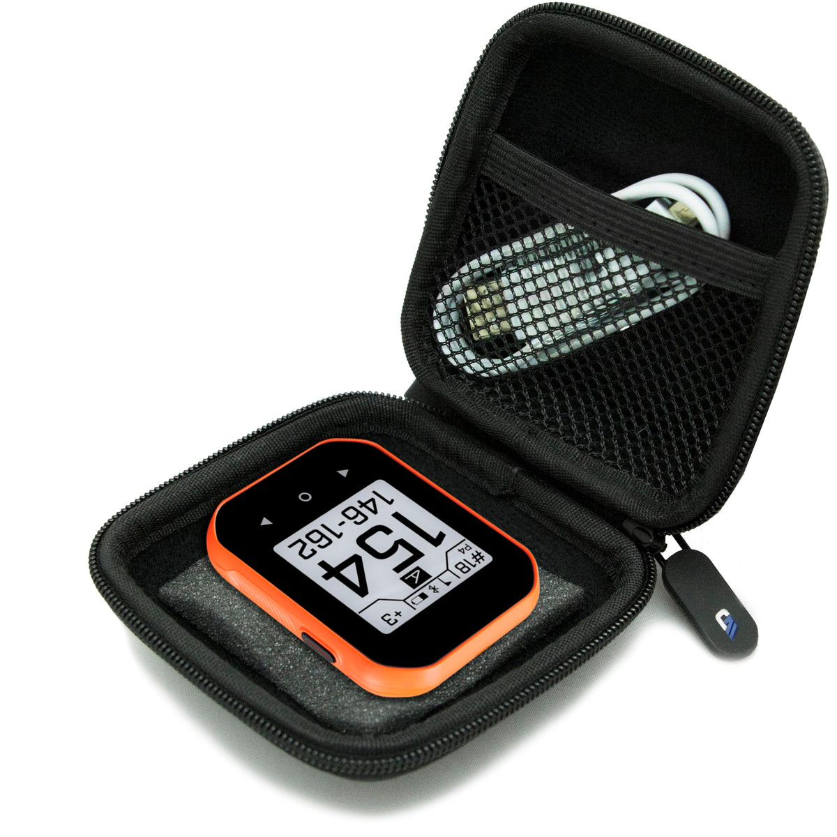 CASEMATIX Golf Course GPS Case Compatible with Bushnellgolf Phantom 3 Handheld Golf GPS, GolfBuddy Voice 2, Garmin Approach G12 Rangefinder and More - Case Only