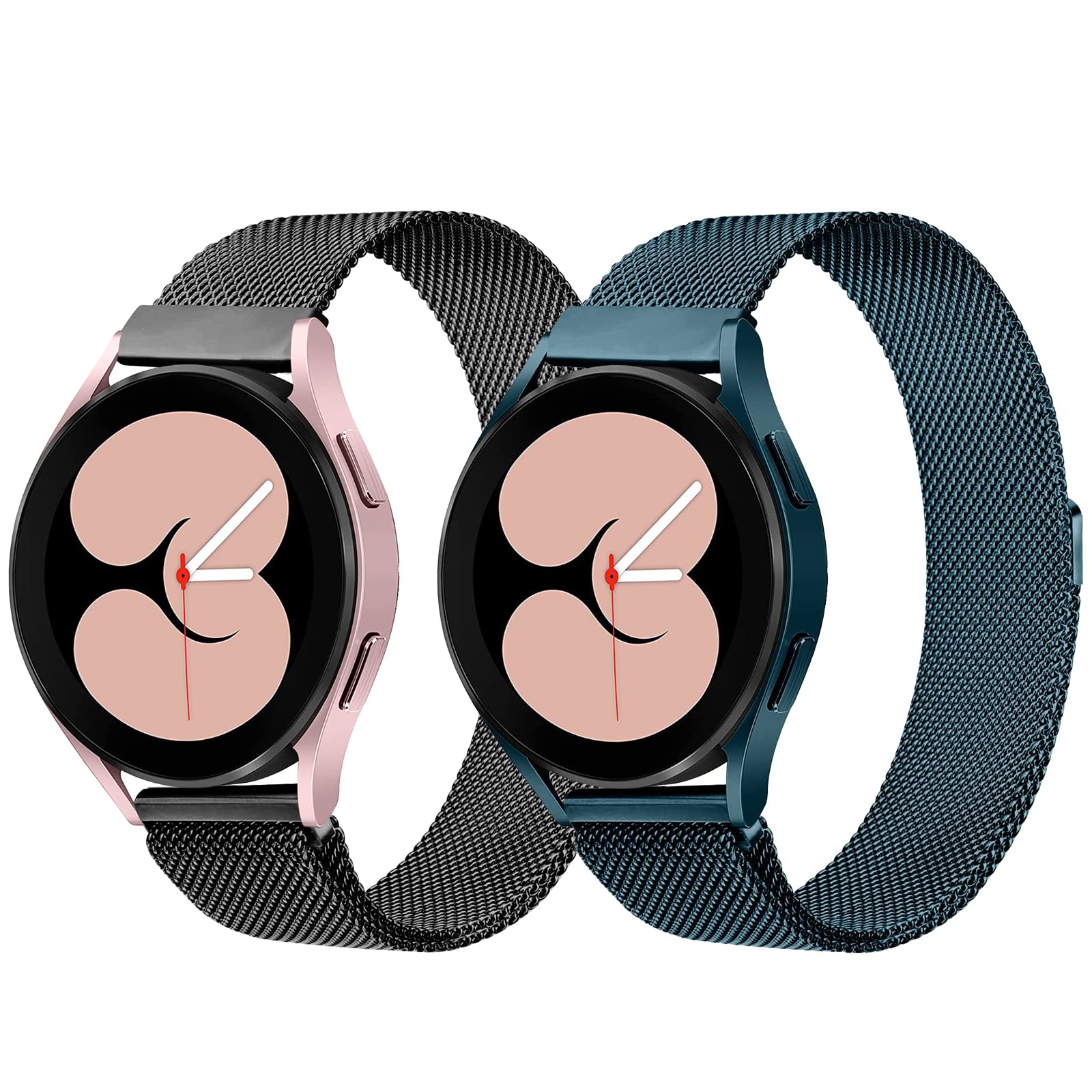 Vomulato Magnetic Bands Compatible With Samsung Galaxy Watch 5/4 40Mm 44Mm,Galaxy Watch 5 Pro 45Mm, Galaxy Watch 5 Pro 45Mm,Gala