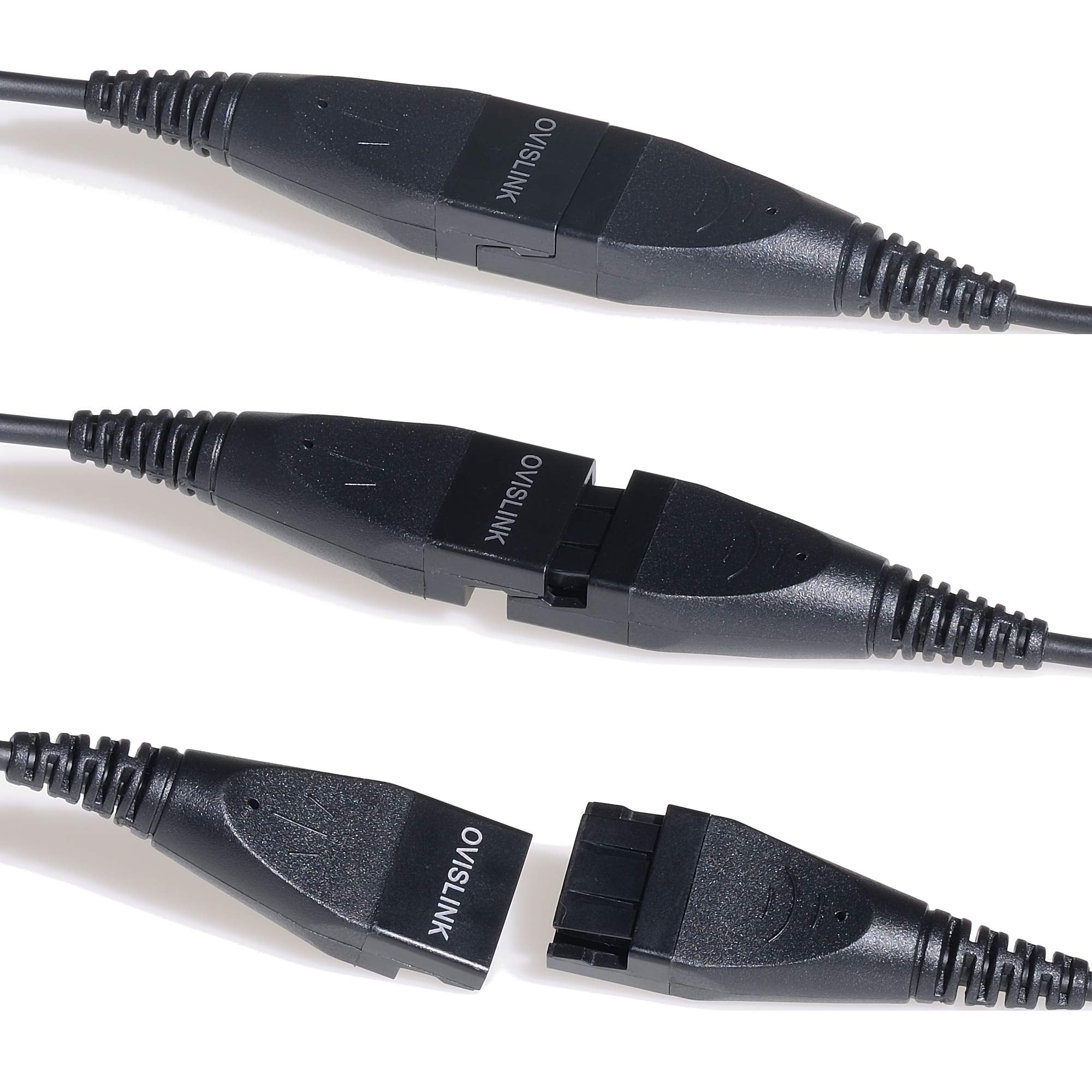 Ovislink Call Center Headset Compatible With Cisco Phone 6841, 6961, 7841, 7941G. Include Rj9 Quick Disconnect Cord Connect To P