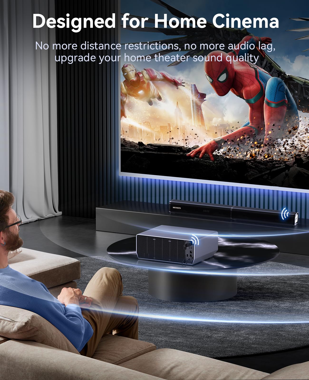 Wireless Audio Transmitter Receiver Mini 2.4Ghz