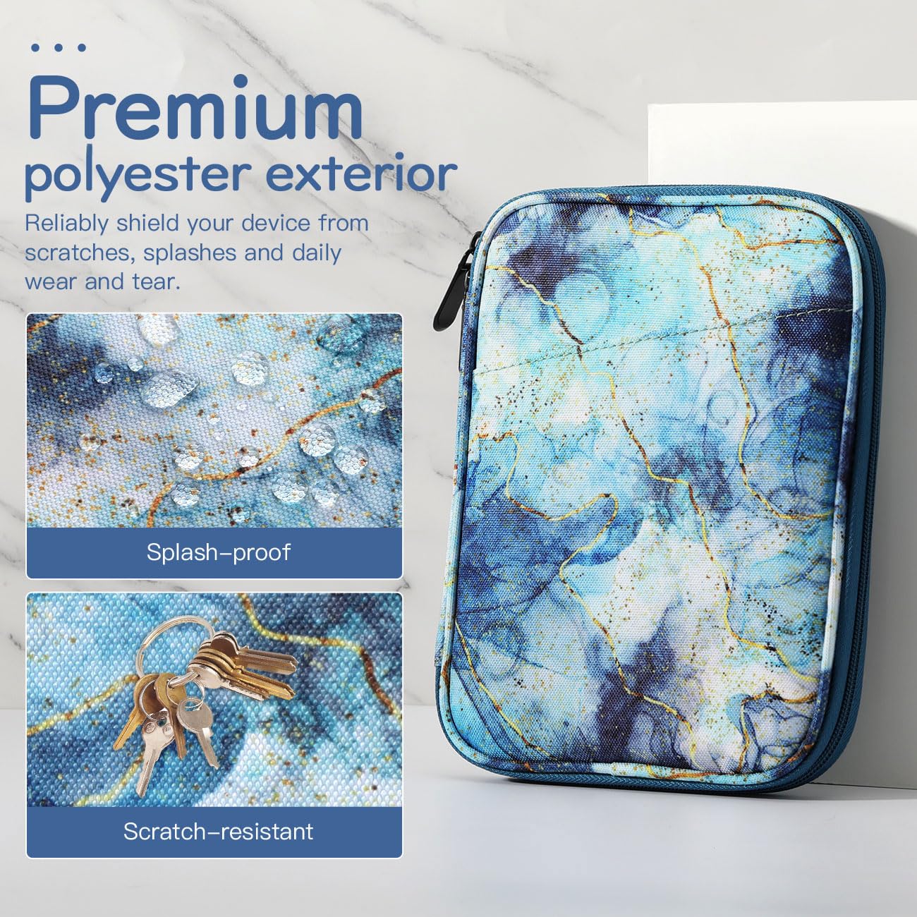 Dadanism 8-9 Inch Tablet Sleeve Bag Carrying Case For Ipad Mini 7Th/6Th 8.3 2024/2021, Ipad Mini 5/4/3/2/1 7.9, Galaxy Tab A7 Li