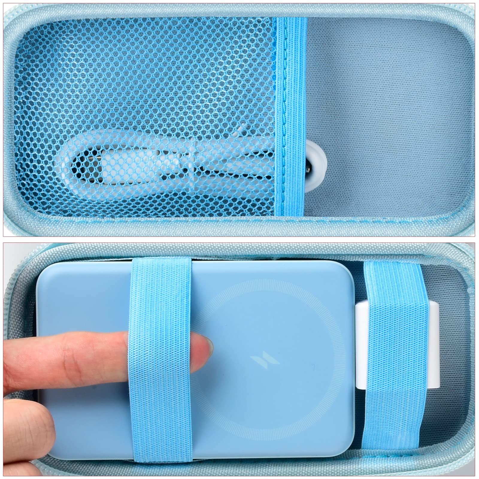 Casmilee Case For Anker Magnetic Battery 10,000Mah Foldable Wireless Portable Charger, 633/622/621/321 5,000Mah Power Bank (Magg