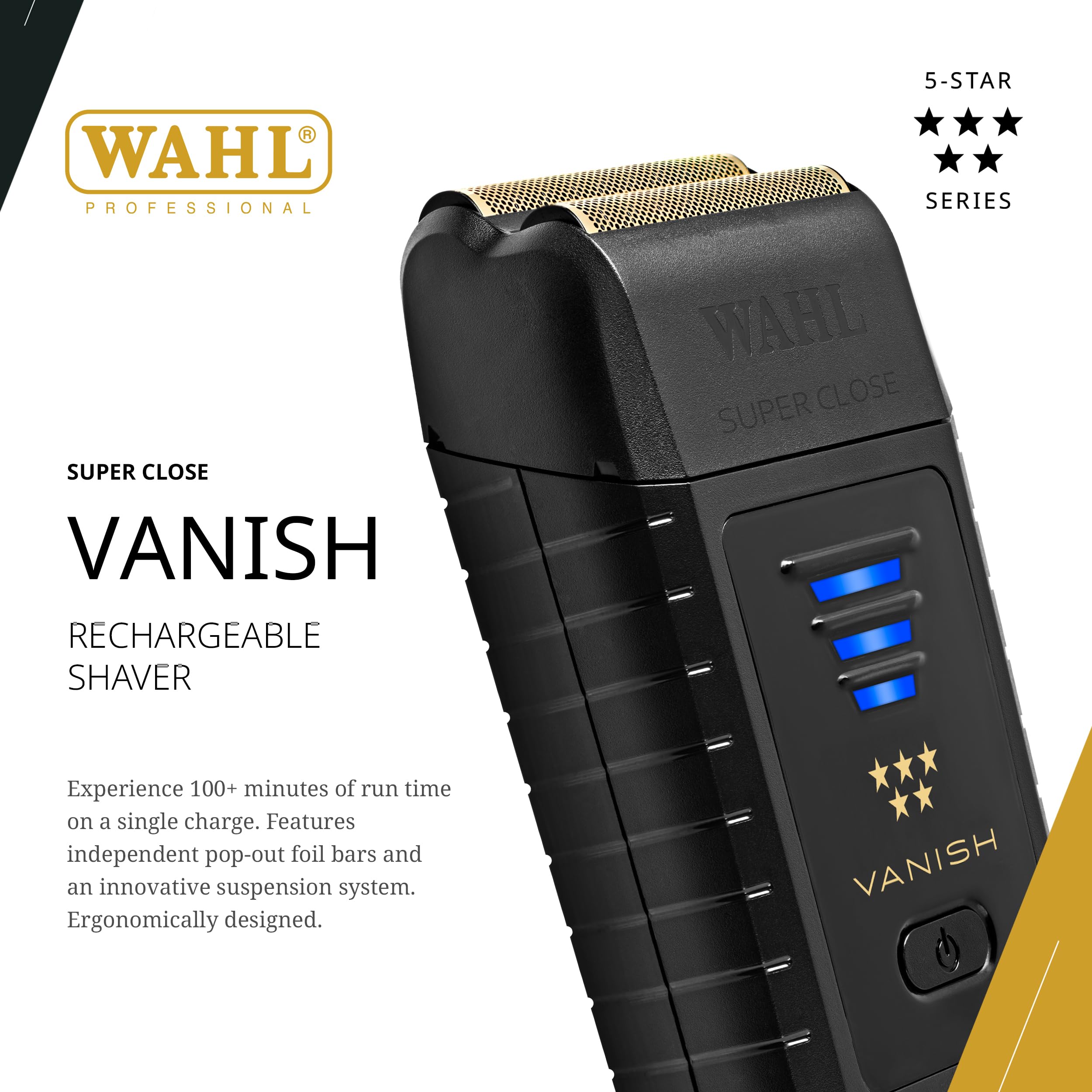 Wahl Professional | 5 Star Vanish Shaver For Professional Barbers And Stylists   8173 700