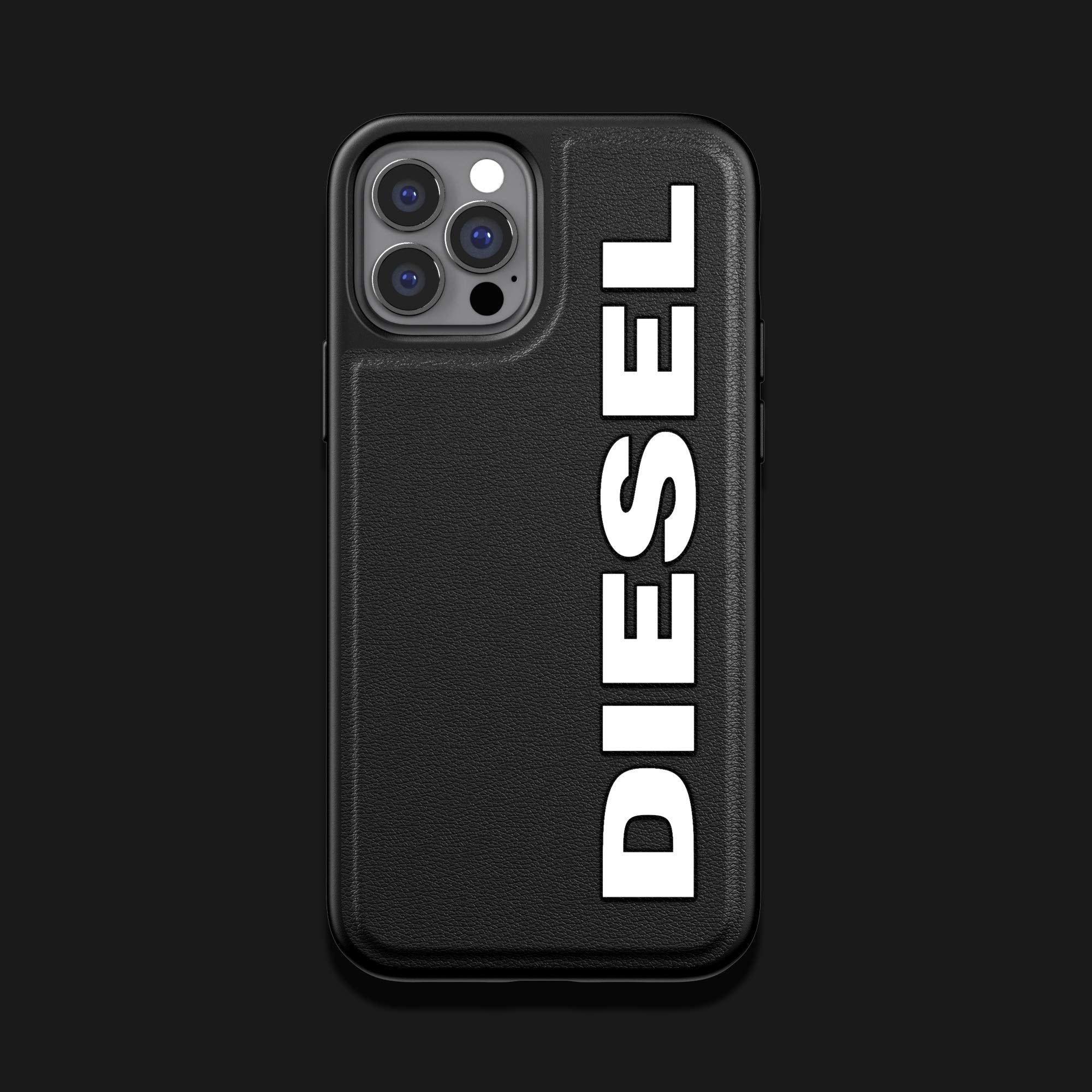 Diesel Designed For Iphone 12 / Iphone 12 Pro 6.1 Case, Moulded Core, Shockproof, Drop Tested Protective Cover With Raised Edges