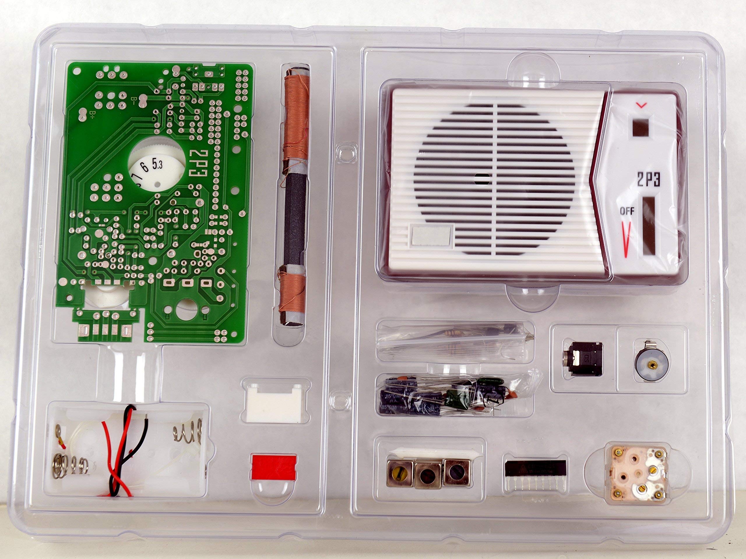 Tecsun 2P3 Am Radio Receiver Kit   Diy For Enthusiasts, Built It Into A Radio Case !