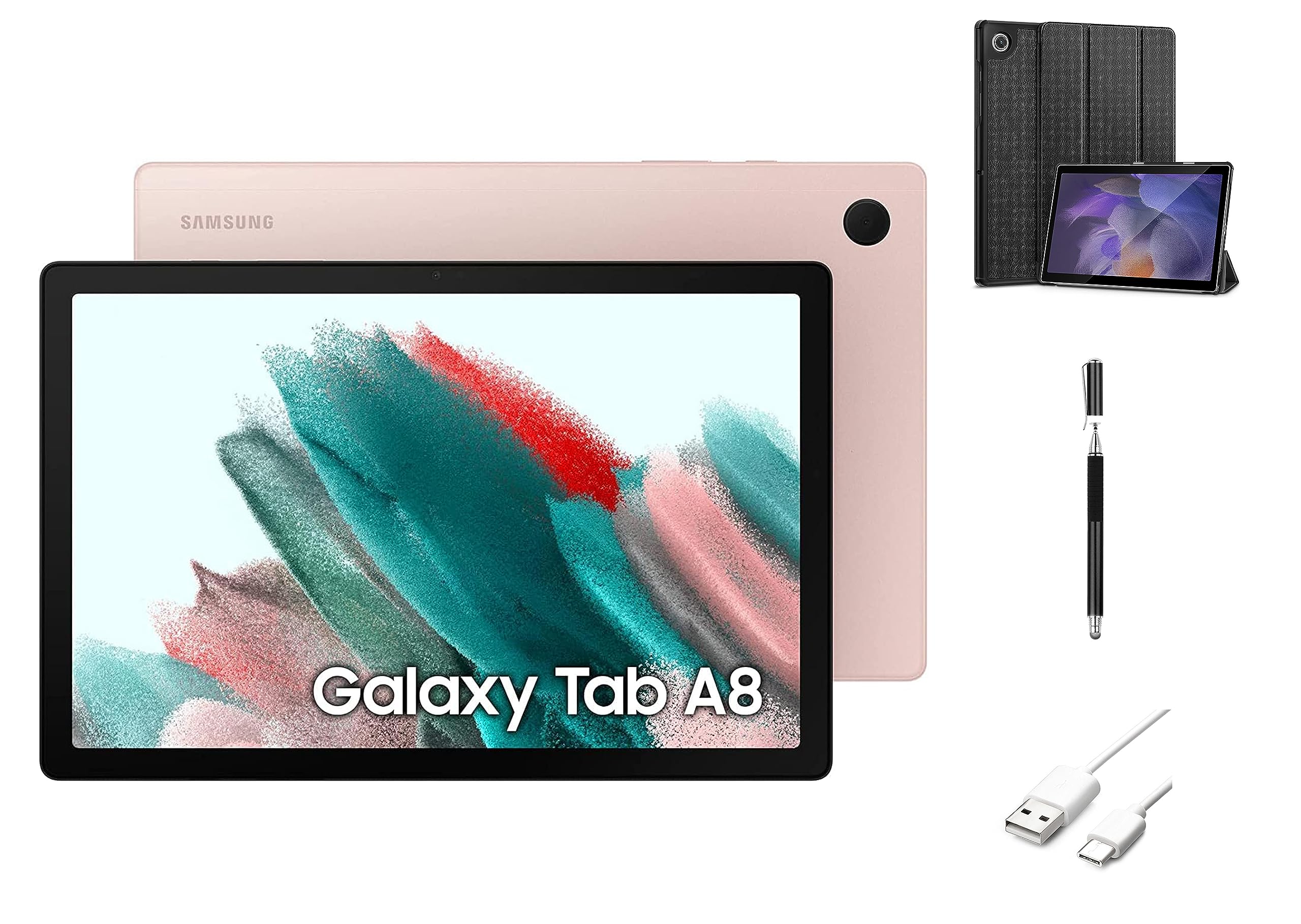 SAMSUNG Galaxy Tab A8 Android WiFi Tablet, 10.5 inch Touchscreen (1920x1200) LCD Screen, 64GB Storage, Bluetooth, Android 11 OS,