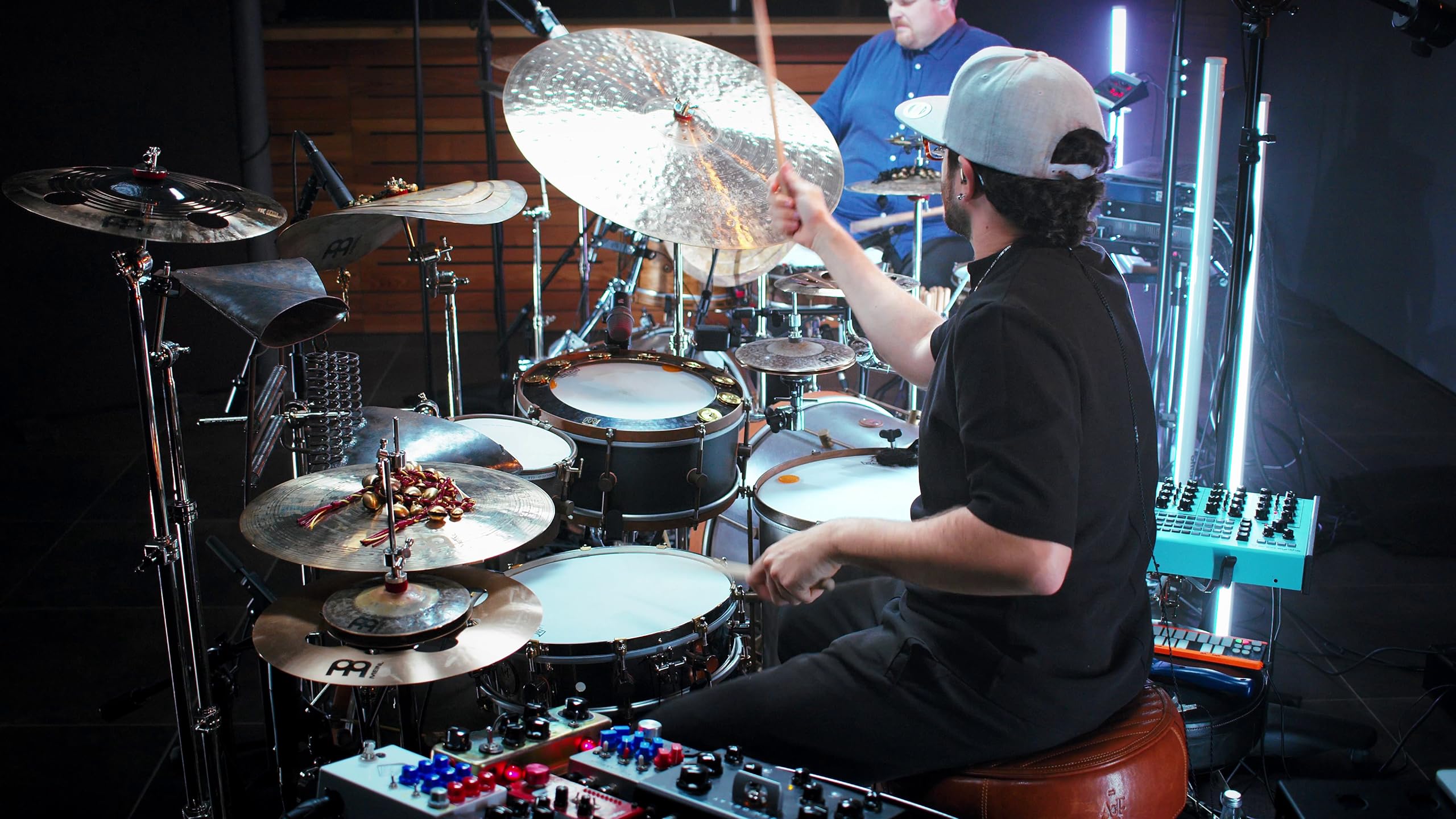 Meinl Cymbals Backbeat Pro 14'' Tambourine With Steel Jingles (Bbp14)