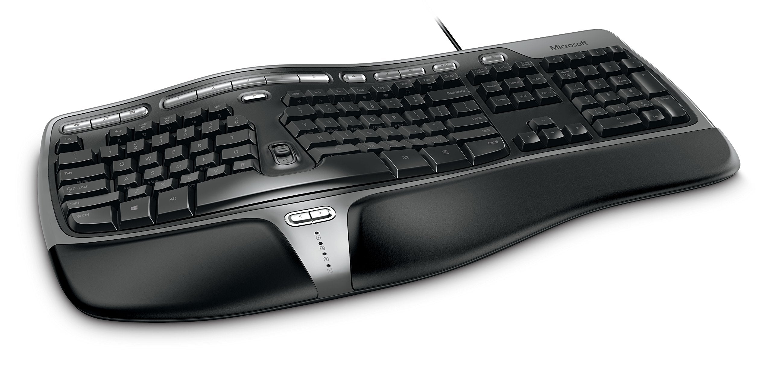 Microsoft 5QH-00001 Natural Ergonomic Keyboard 4000 for Business - Wired