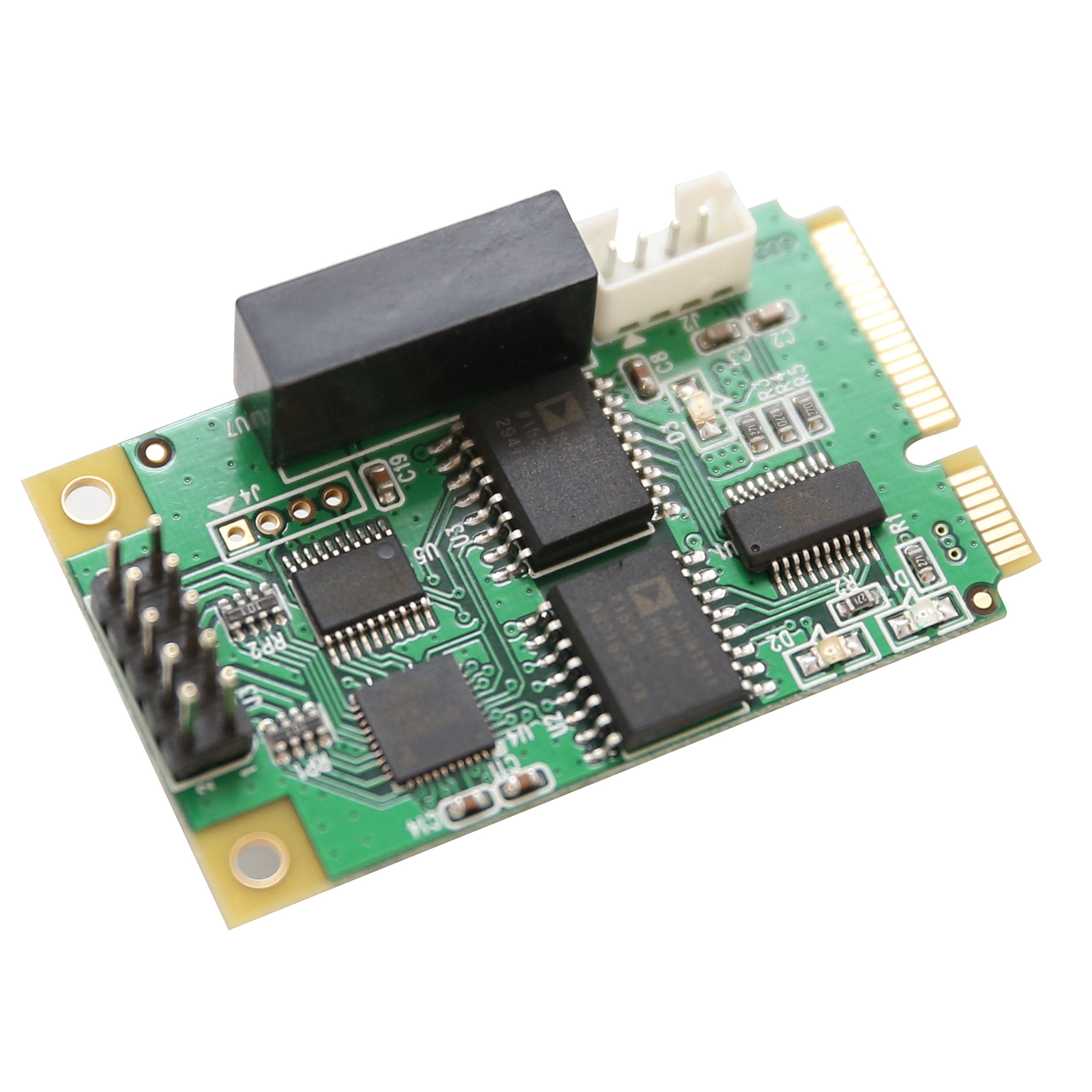Io Crest Si Mpe15062 Full Size Mini Pcie Card Or Usb 2.0 1 Port Serial Db9 Rs232/422/485 Adapter