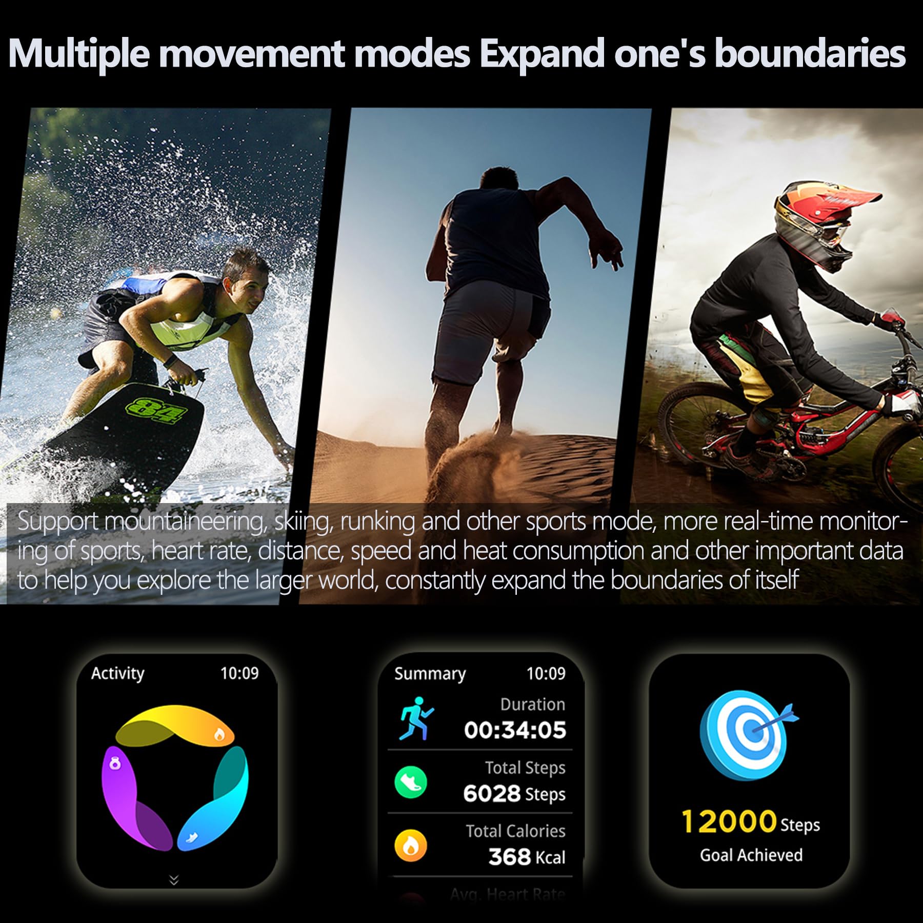 Uyrgt Smart Watch With Headphones,Ios And Android Phones,2 Inch Full Touch Screen,Fitness Tracker,Answer/Make Call,Voice Recordi