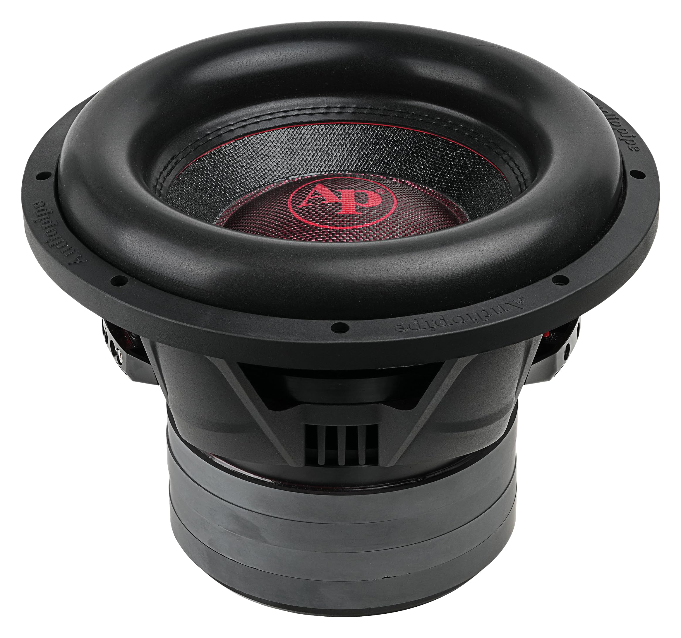 Audiopipe 12'' Quad Stack Composite Cone Subwoofer (Txx Bdc Iv 12), Superior Performance, 2200W, 4 Magnets, Basv Voice Coil, Alu