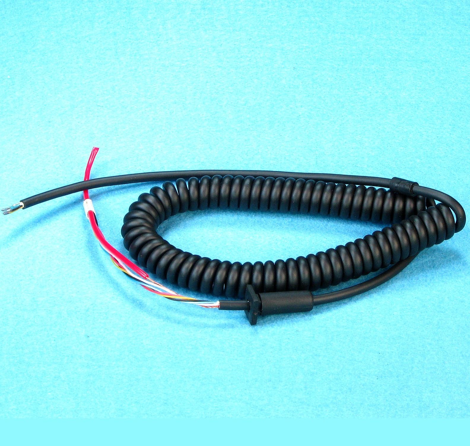 Replacement Mic Cord   6 Wire   10 Ft Coiled   Cb / Ham Radio   Workman Mil10