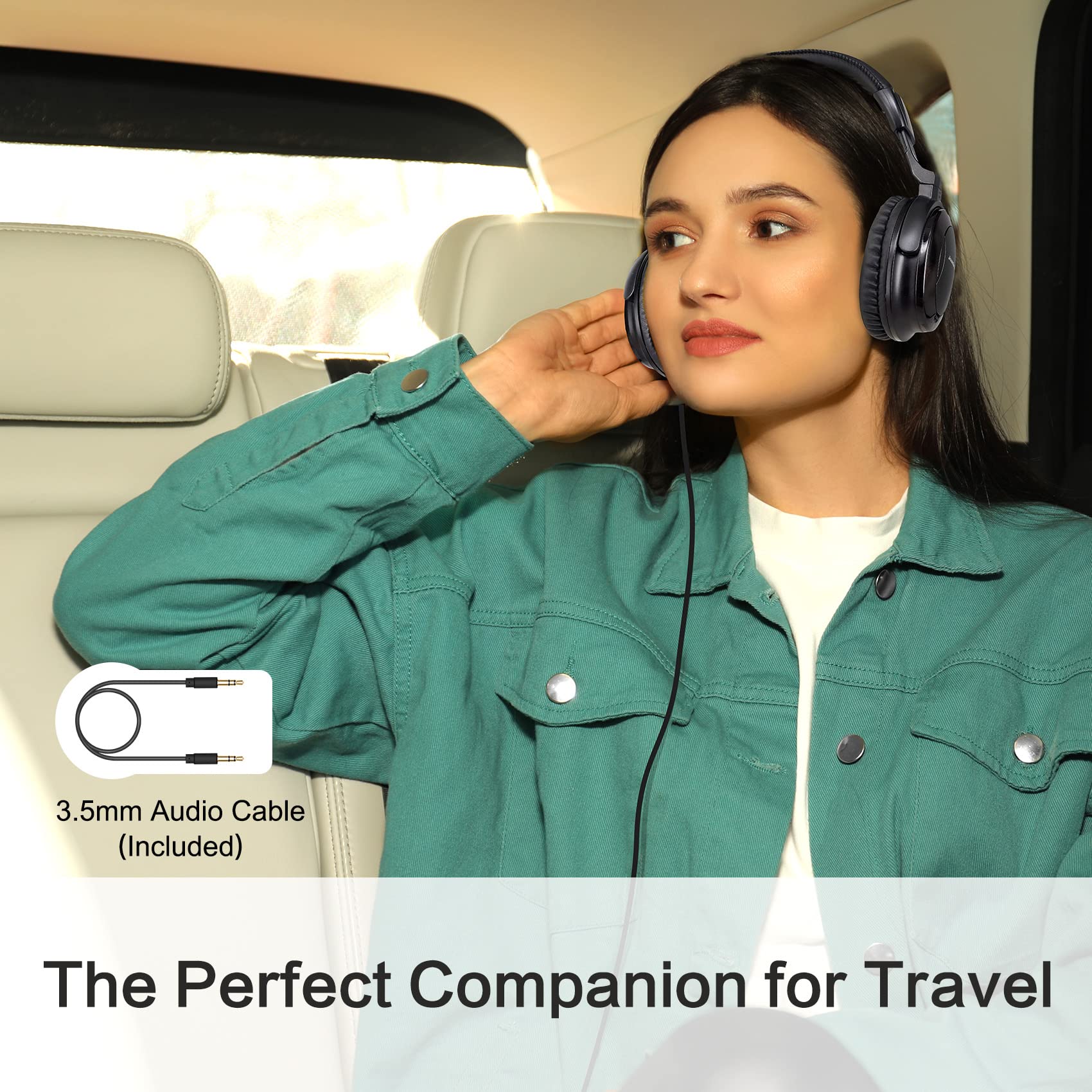 Joanbro Compatible With Uconnect Headphones, Oem Car Ir Headphones For Chrysler Town & Country, Dodge Grand Caravan & Jeep & Nis