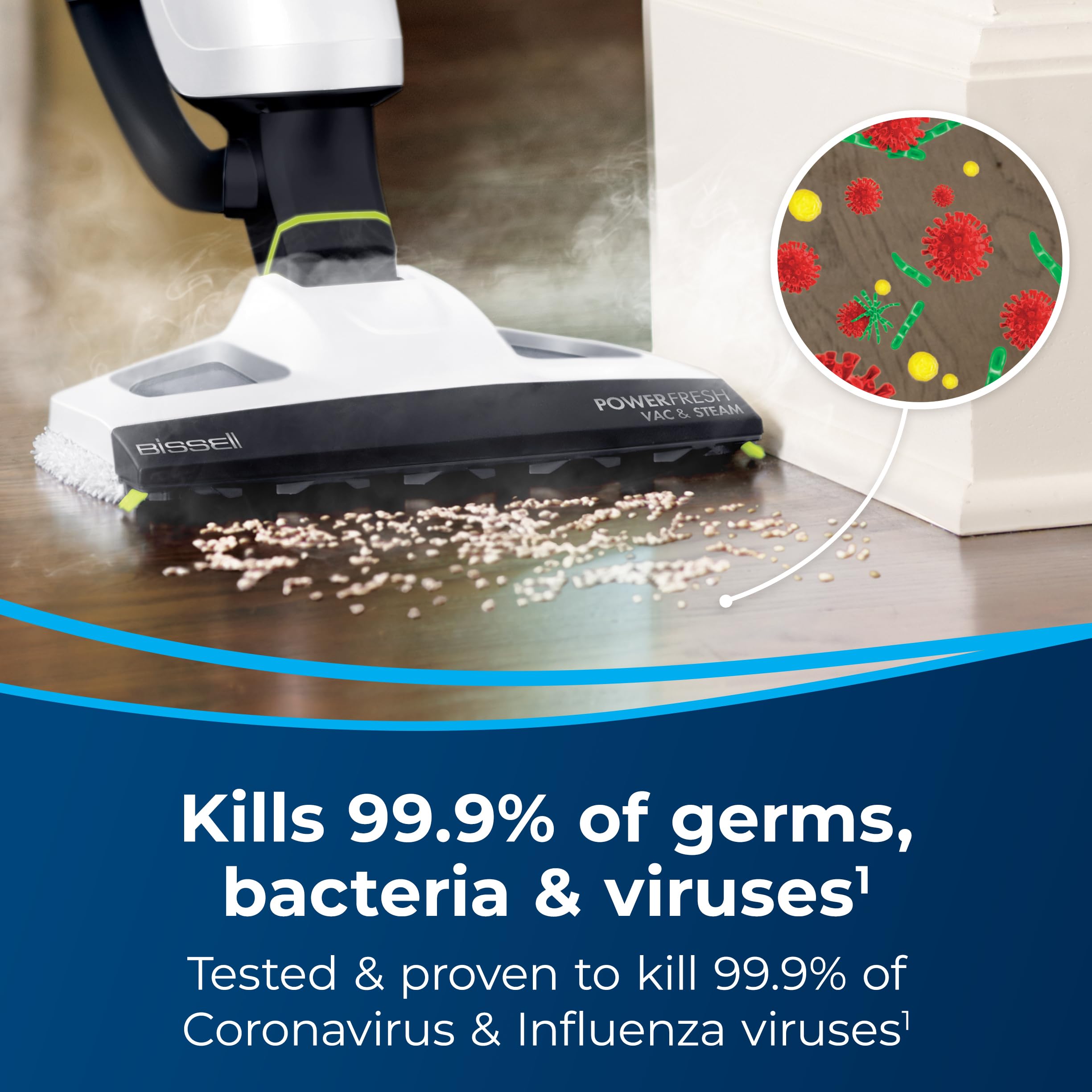 Bissell Powerfresh Vac & Steam All In One Vacuum And Steam Mop, 2747A