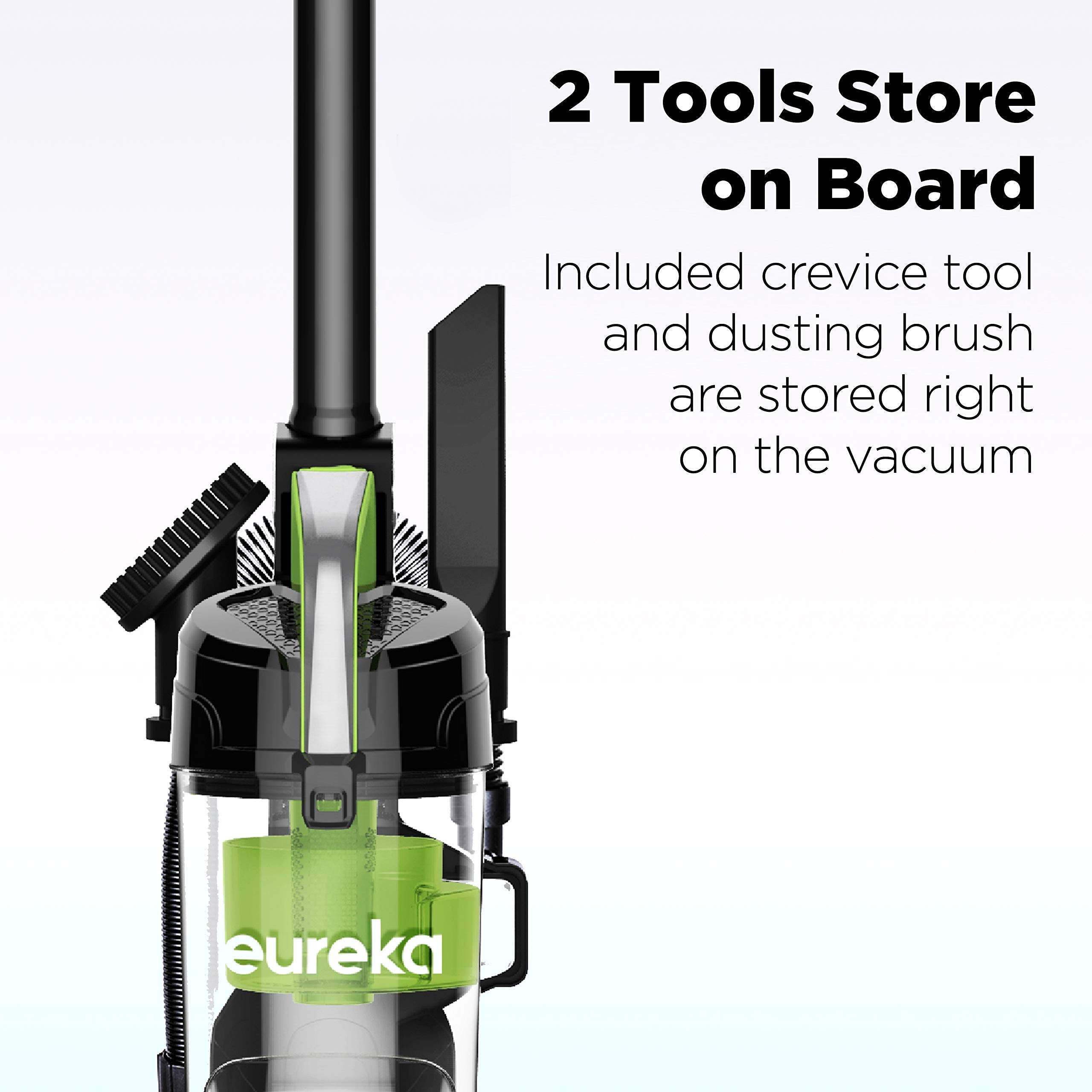 Eureka Airspeed Ultra-Lightweight Bagless Vacuum Cleaner with Replacement Filter, Green, Model NEU10AE4