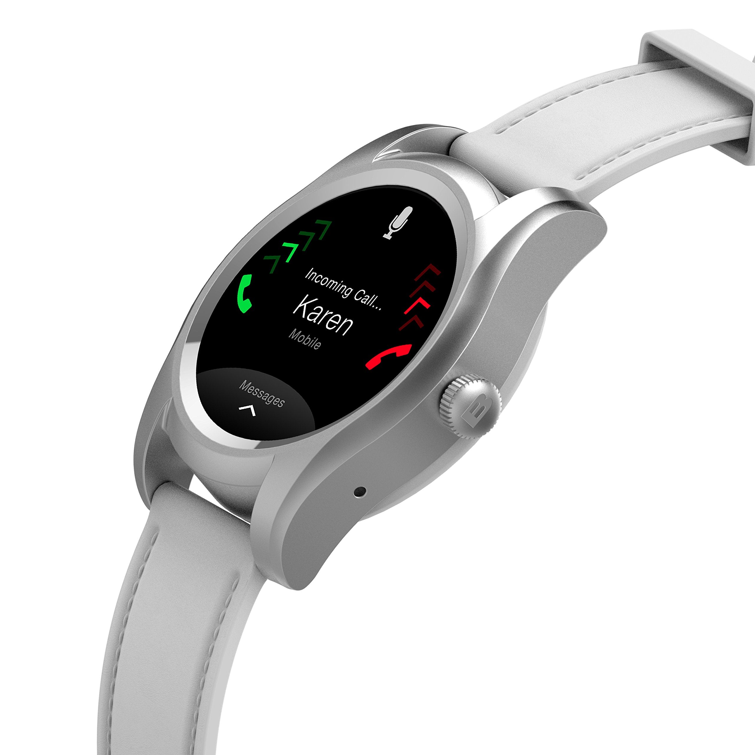 Blu X Link - Smartwatch Compatible With Android And Ios -Silver