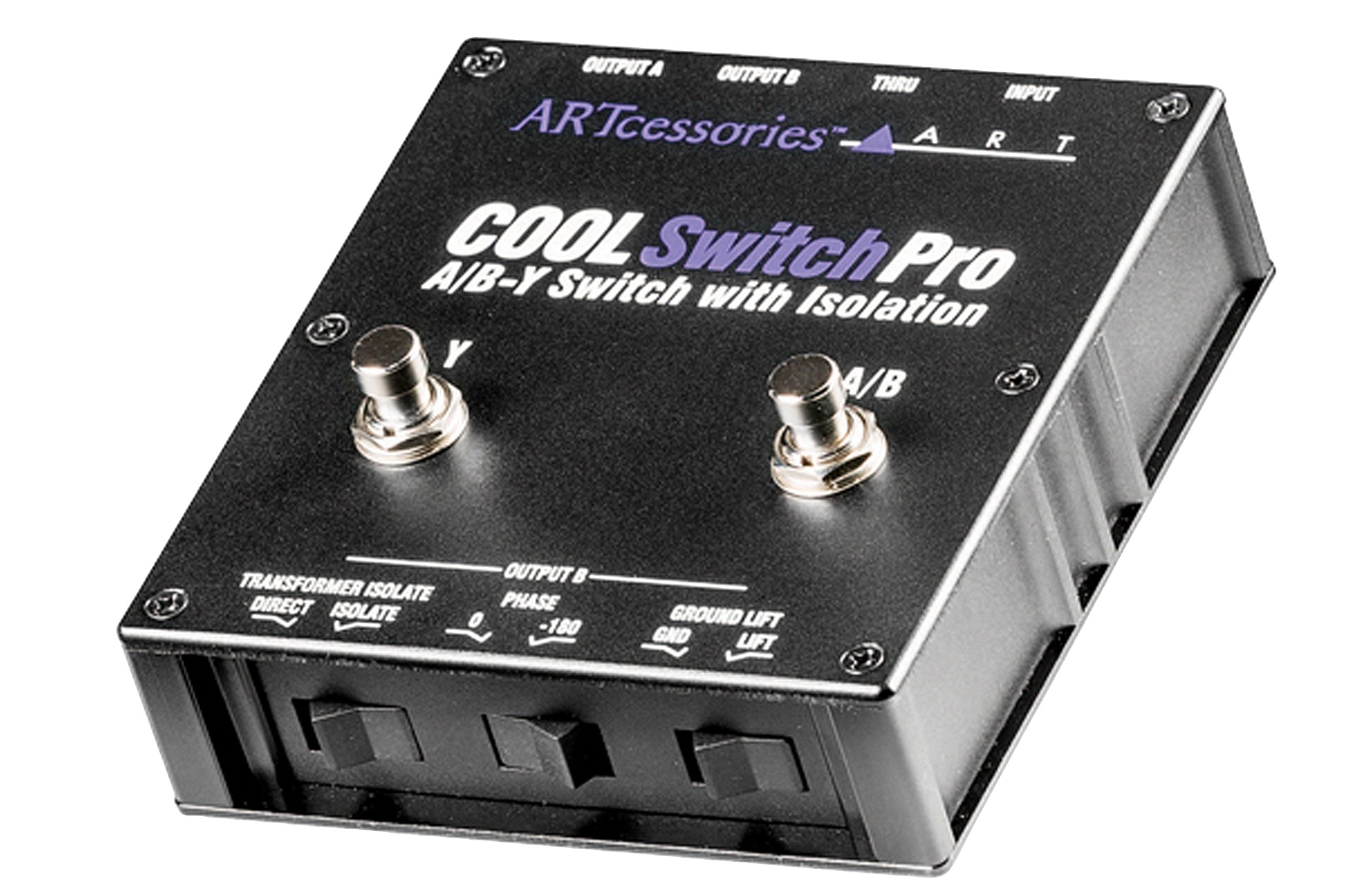 Art Coolswitchpro Isolated A/B-Y Switch Instrument Pedal With Footswitch