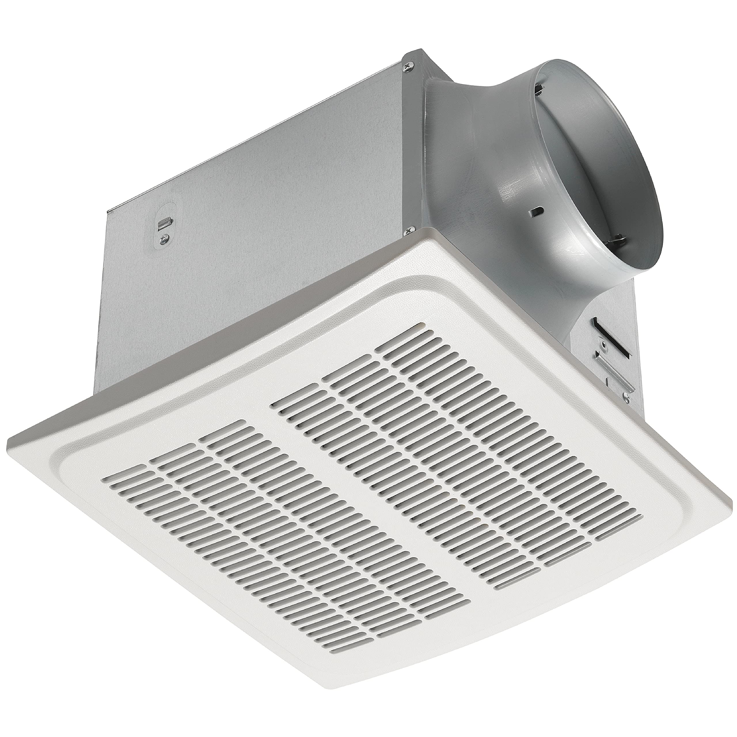 Homewerks 7136 02Hw Bathroom Vent Fan With Automatic Humidity Sensor And Powerful Exhaust Ventilation Fan For Large Room 140 Cfm