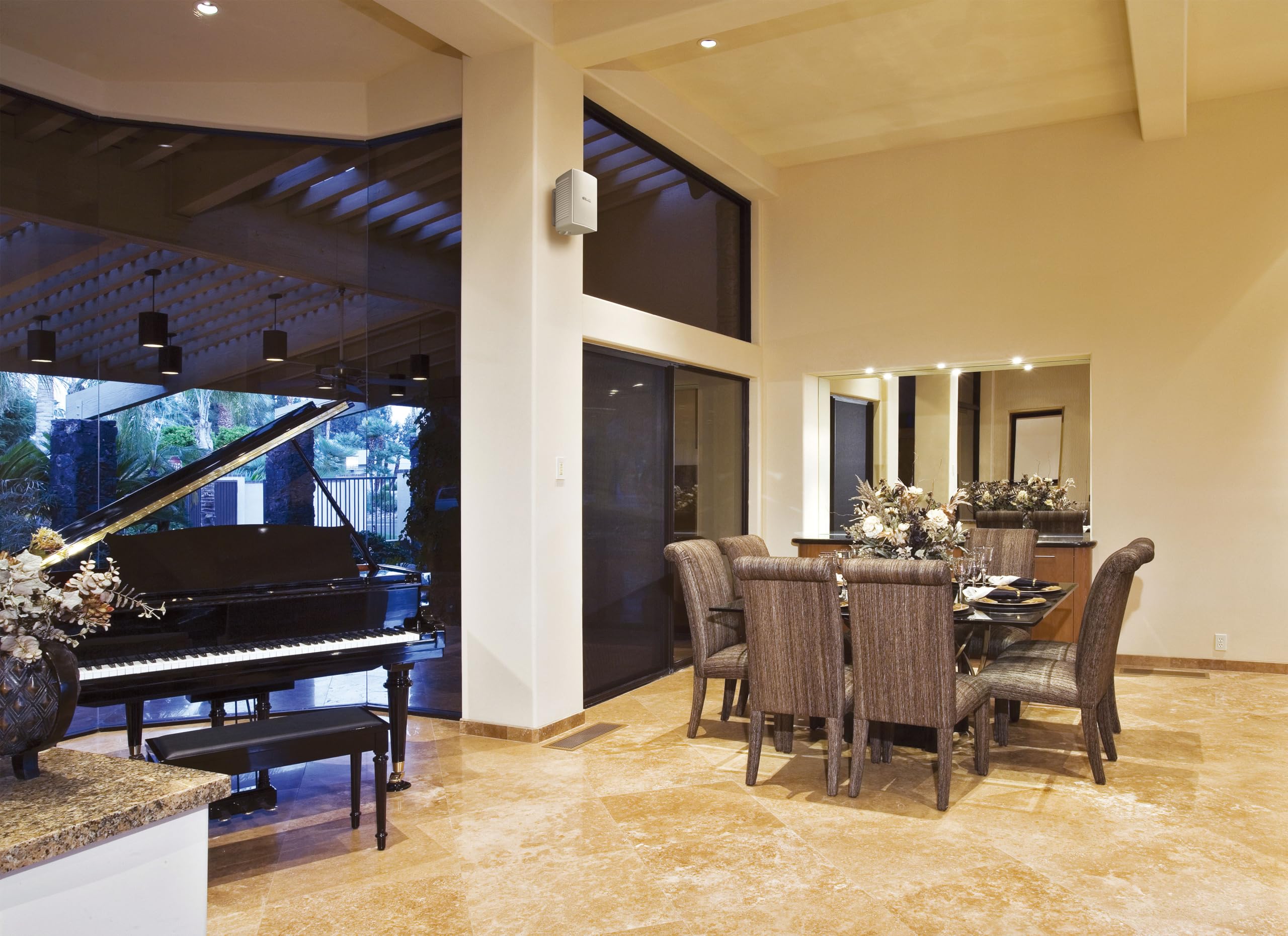 Yamaha Ns-Aw194Wh High-Performance All-Weather Speakers, White