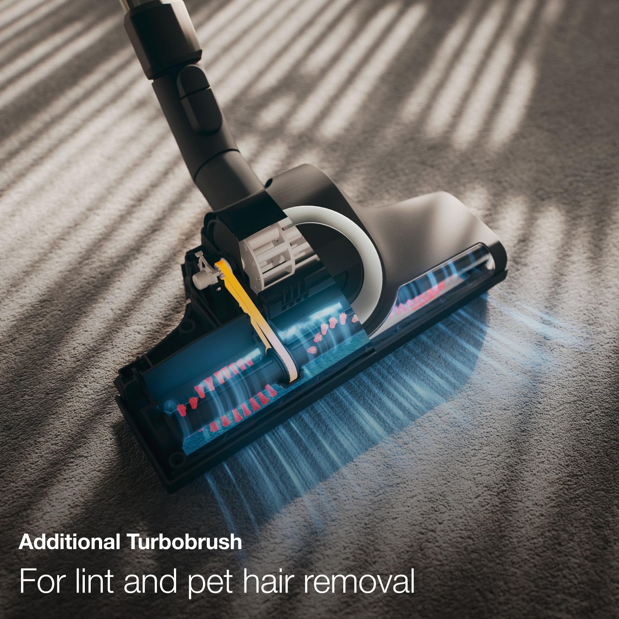 Miele Complete C3 Calima Bagged Canister Vacuum Cleaner With Turbobrush Floorhead Suitable For Low Medium Pile Carpet And Hard F