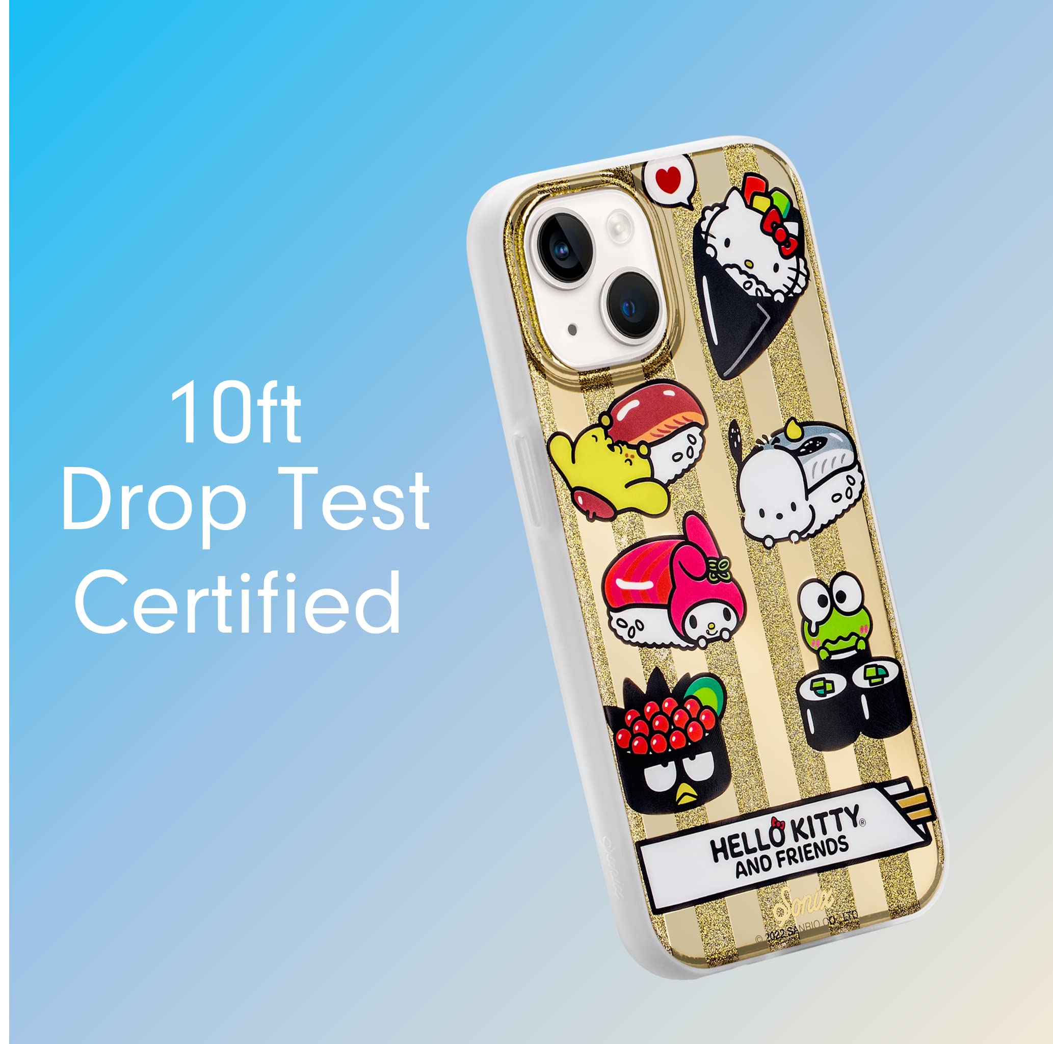 Sonix X Sanrio Case For Iphone 14 Plus | Compatible With Magsafe | 10Ft Drop Tested | Hello Kitty Sushi