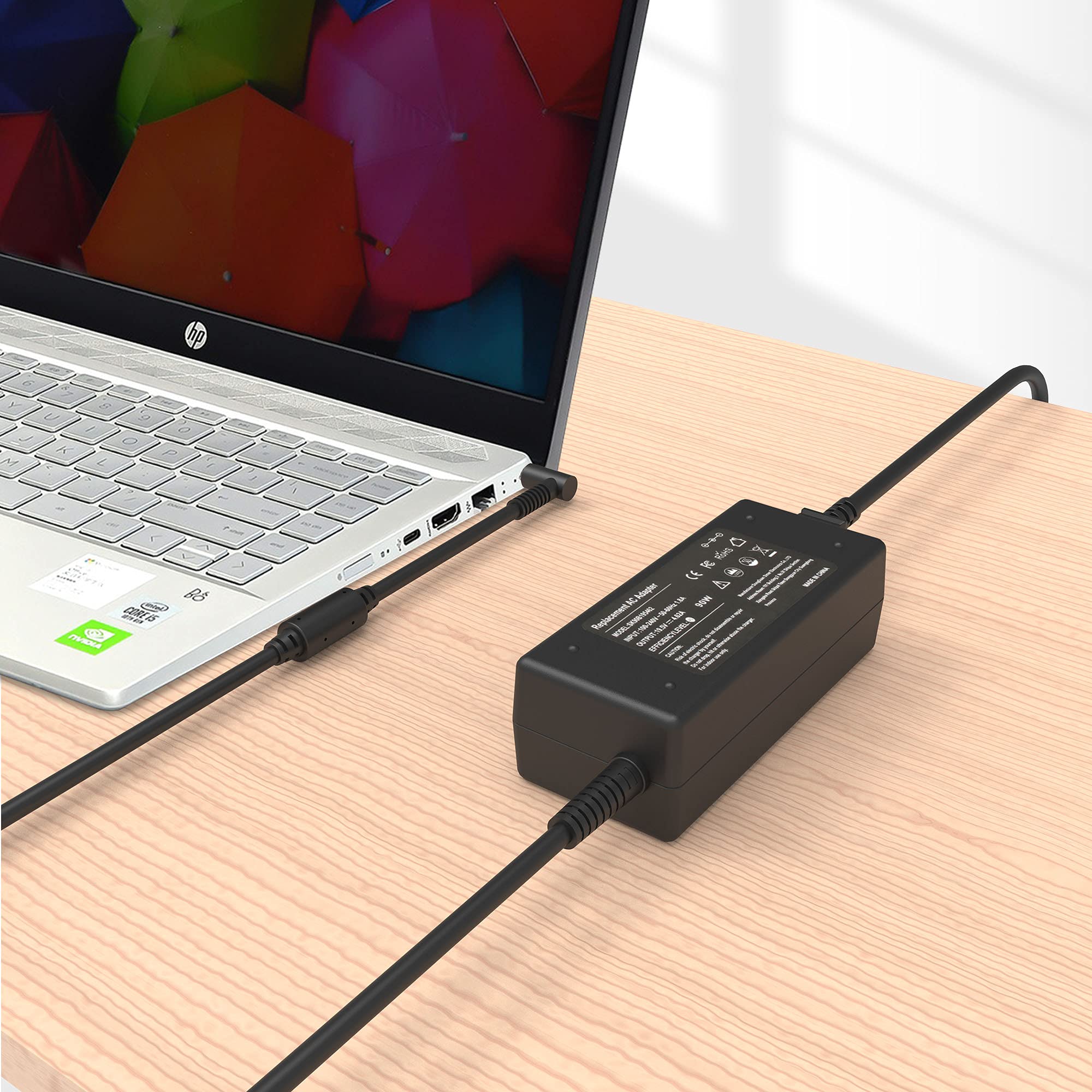 90W 65W Blue Tip Hp Ac Adapter Laptop Charger For Hp 90W Smart Ac Adapter 741727 001 H6Y89Aa 710412 001 H6Y88Aa Ppp009D 740015 003 H6Y90Aa 740015 002 740015 001 Ppp012D S Ppp009A Ppp009C 710413 001