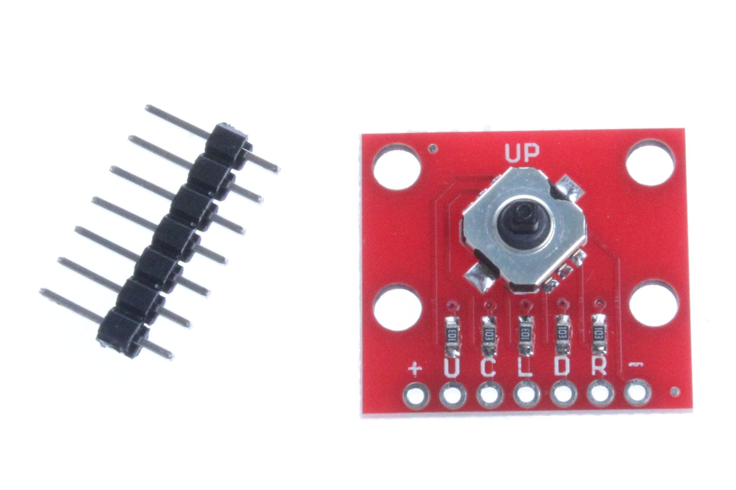 Noyito 5 Way Joystick Tactile Switch Breakout Development Board Up Down Left Right Center Click Transfer Switch Module