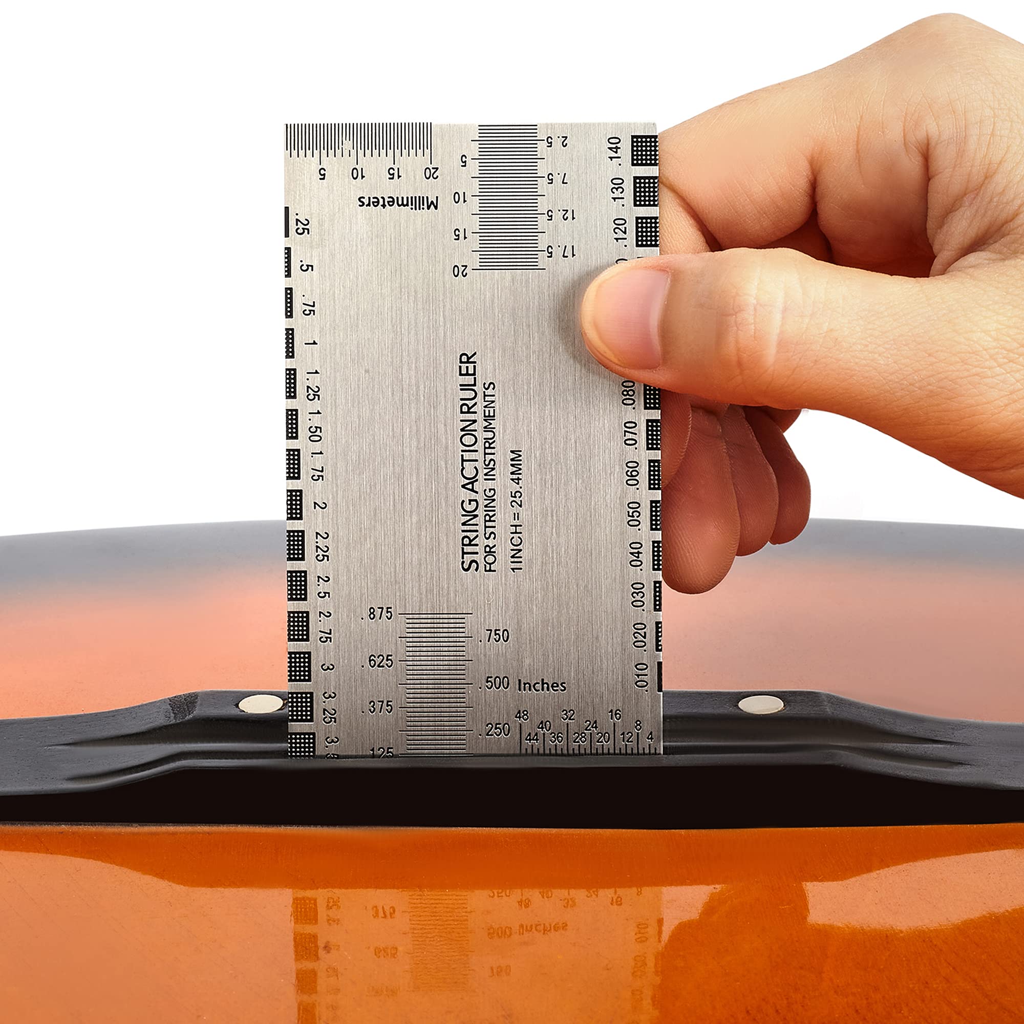 Miecoo 9Pcs Guitar Luthier Repair Tool Kit Includes Guitar Fret Leveling Sanding Beam Leveler, Guitar Fret Crowning File, String